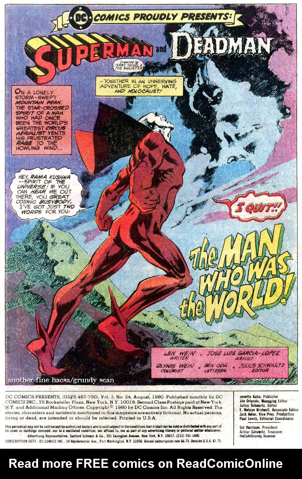 Read online DC Comics Presents comic -  Issue #24 - 2