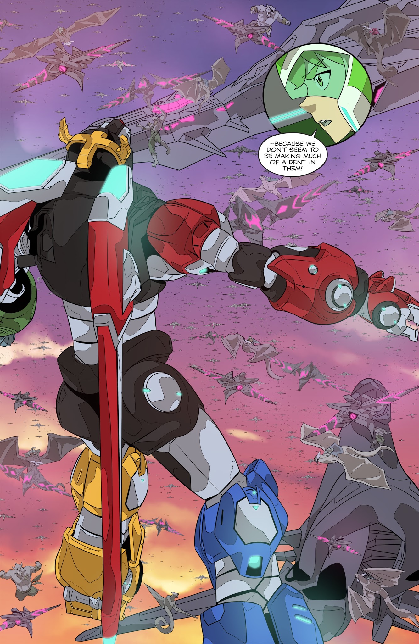 Read online Voltron Legendary Defender (2017) comic -  Issue #5 - 16