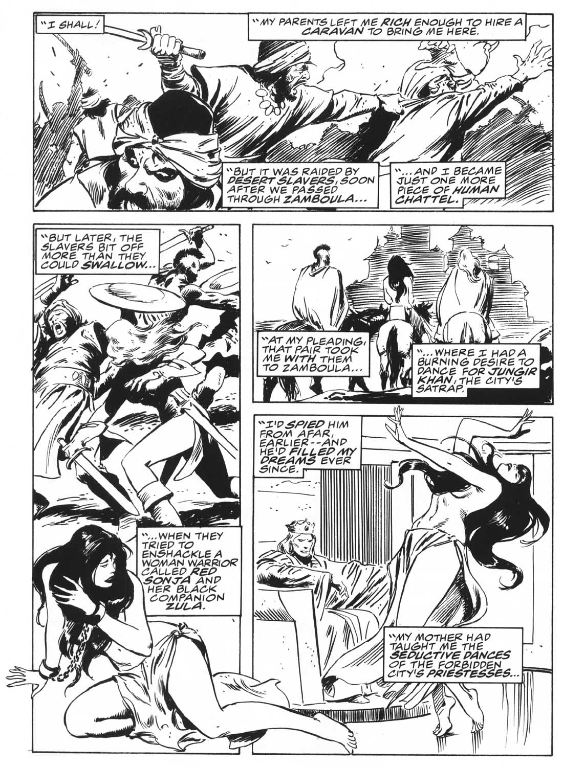 Read online The Savage Sword Of Conan comic -  Issue #235 - 8