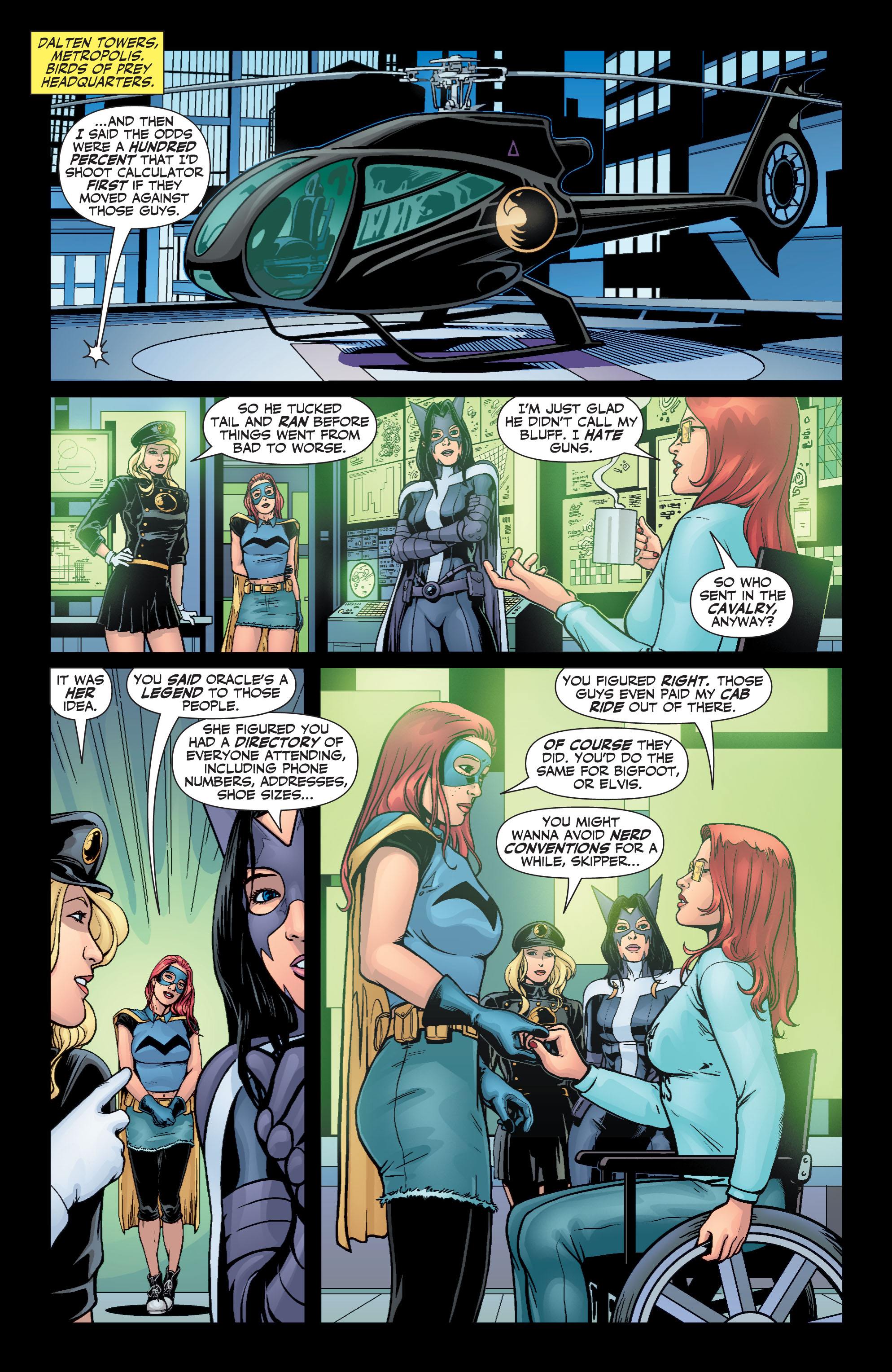 Read online Birds of Prey (1999) comic -  Issue #111 - 22