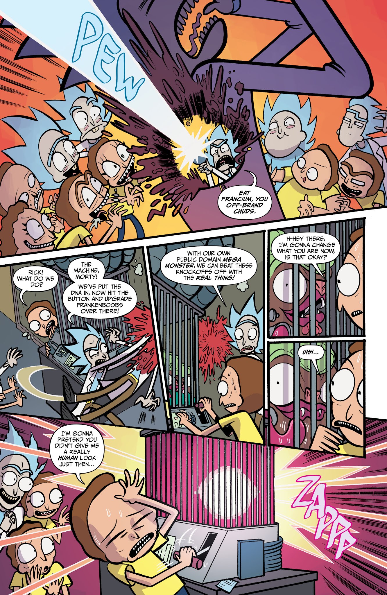 Read online Rick and Morty comic -  Issue #45 - 22