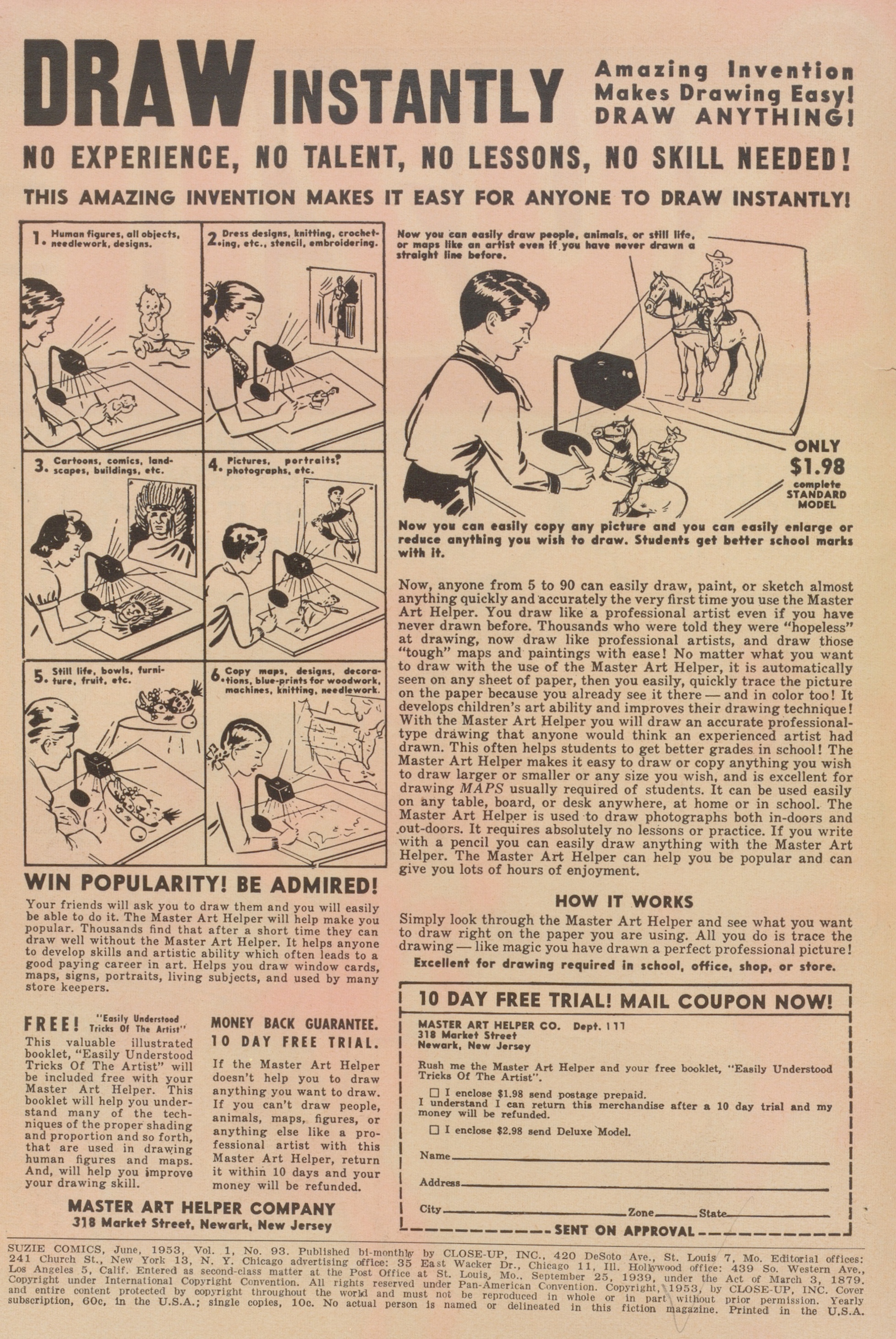 Read online Suzie Comics comic -  Issue #93 - 2