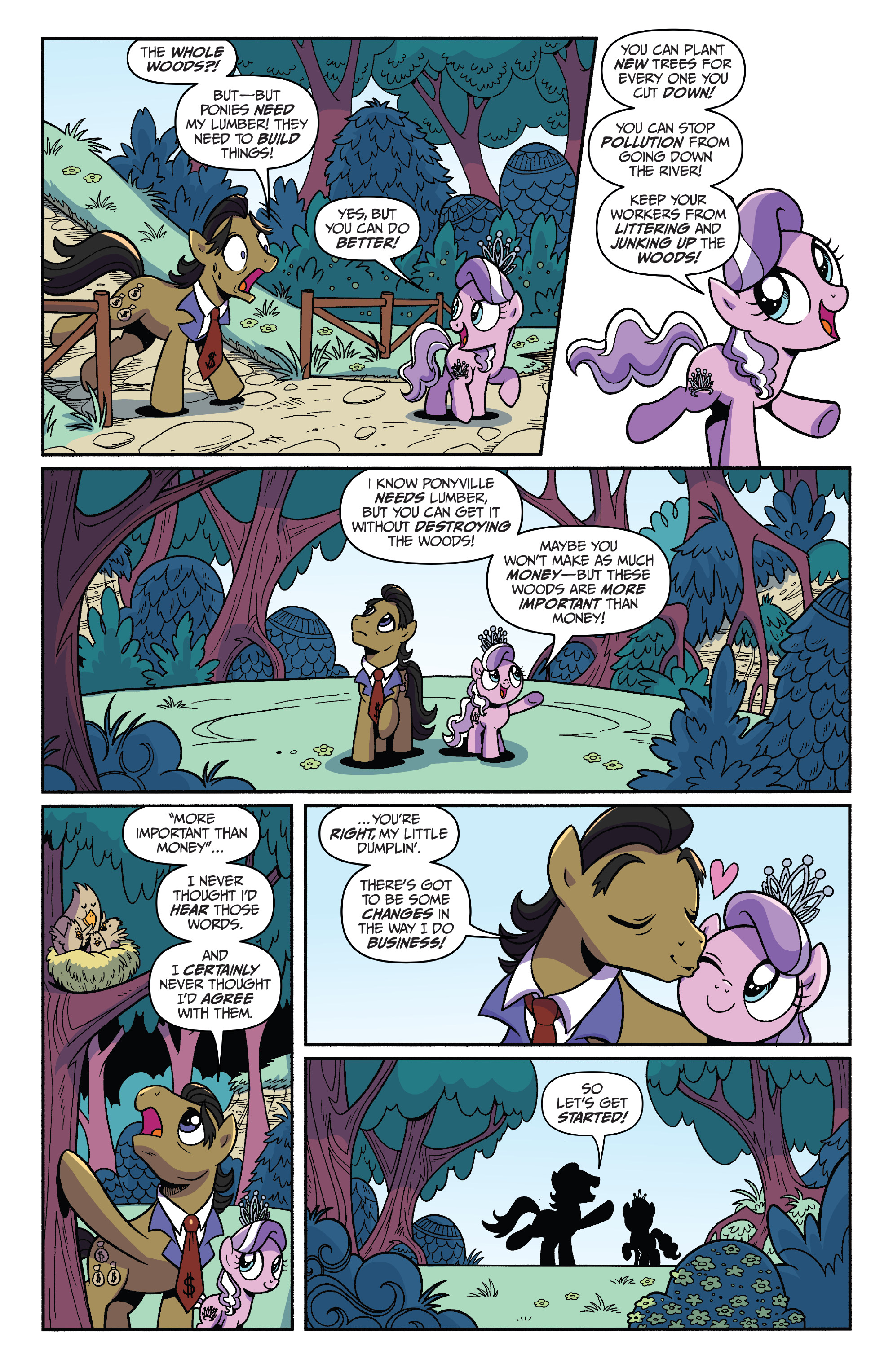 Read online My Little Pony: Spirit of the Forest comic -  Issue #3 - 17