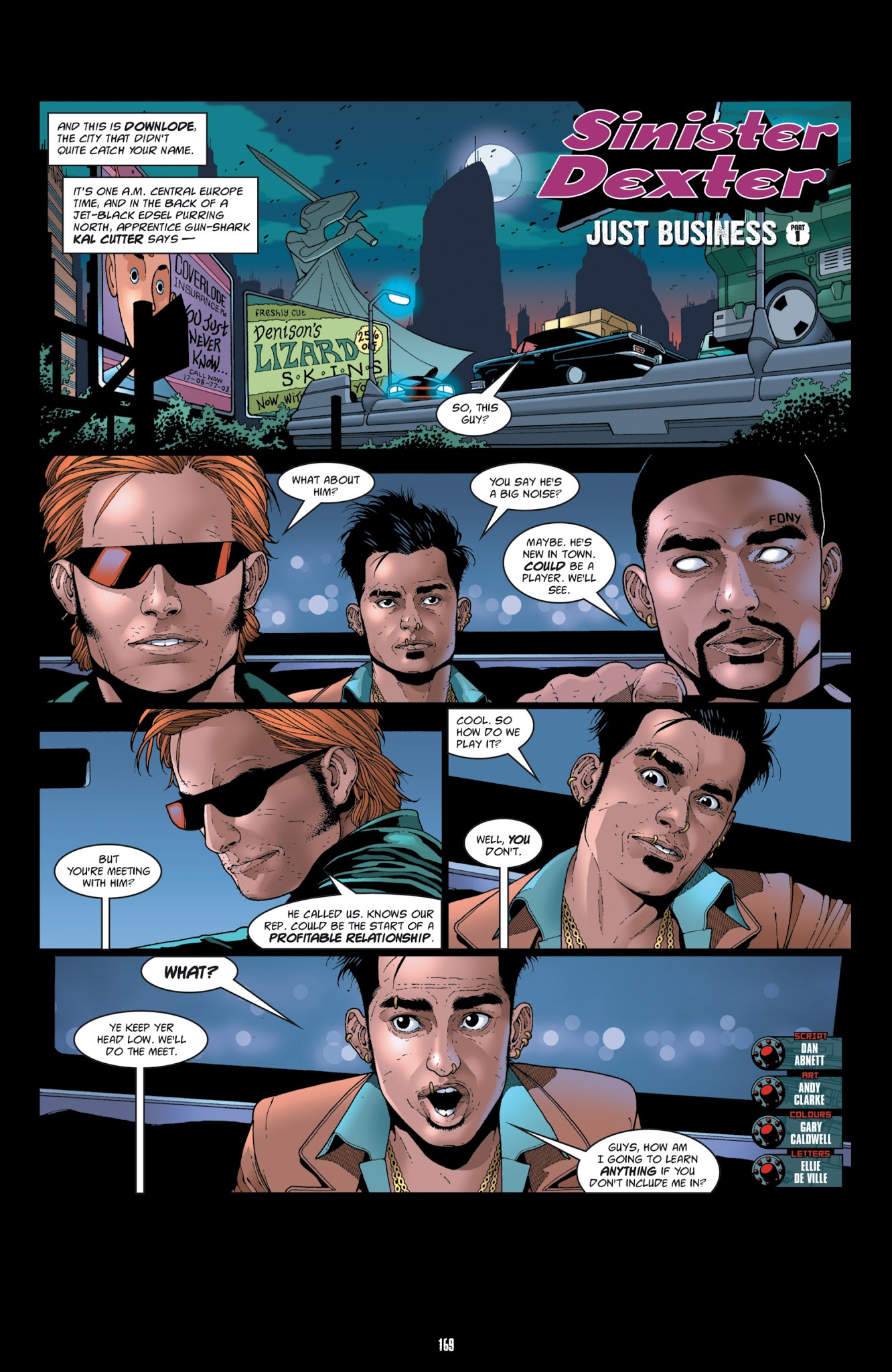 Read online Sinister Dexter comic -  Issue # TPB - 170