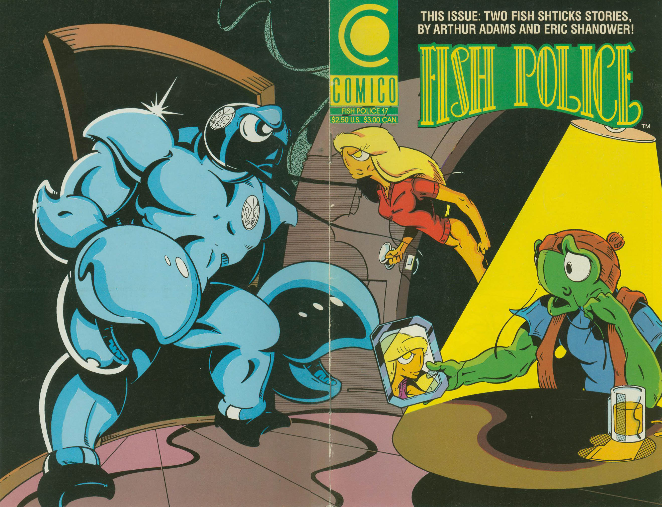 Read online The Fish Police comic -  Issue #17 - 1