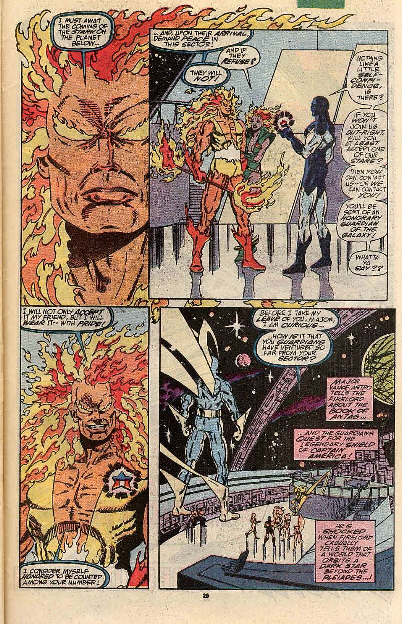 Read online Guardians of the Galaxy (1990) comic -  Issue #4 - 22