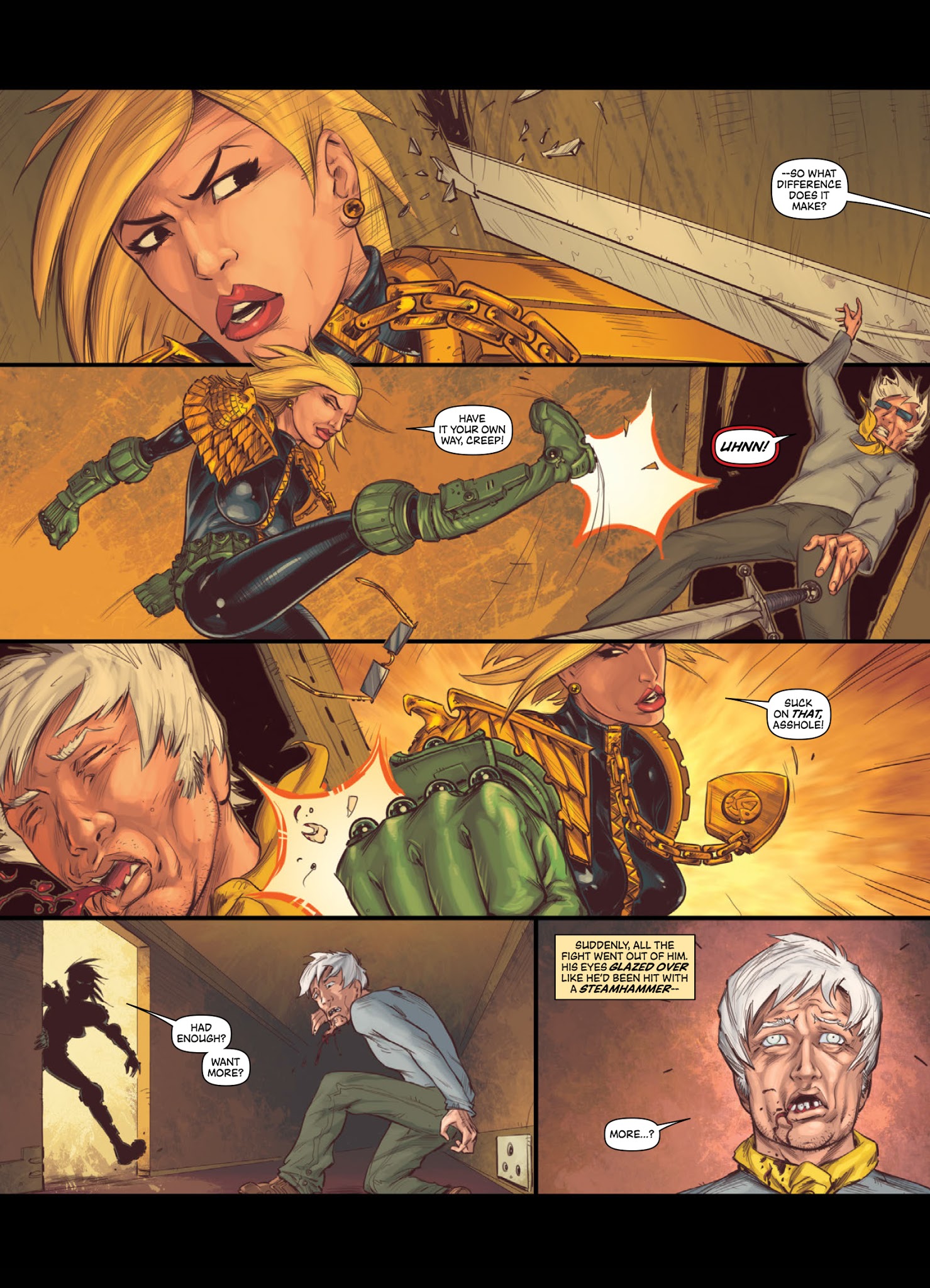 Read online Judge Anderson: The Psi Files comic -  Issue # TPB 5 - 165