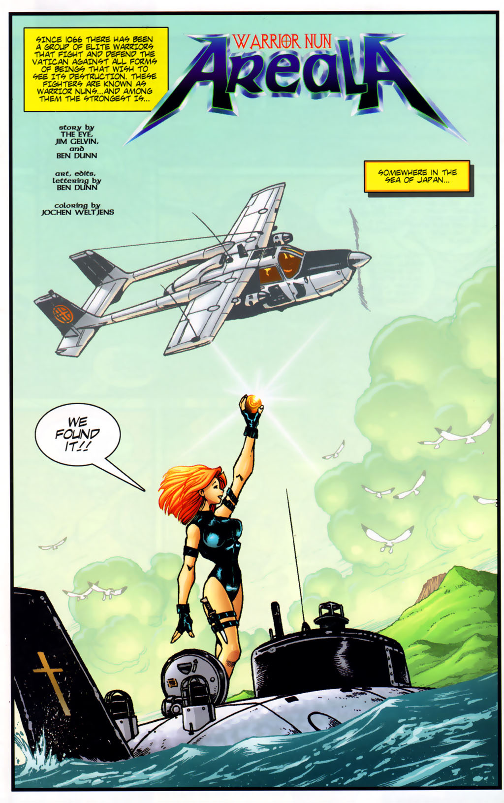 Read online Warrior Nun Areala: Resurrection comic -  Issue #3 - 3