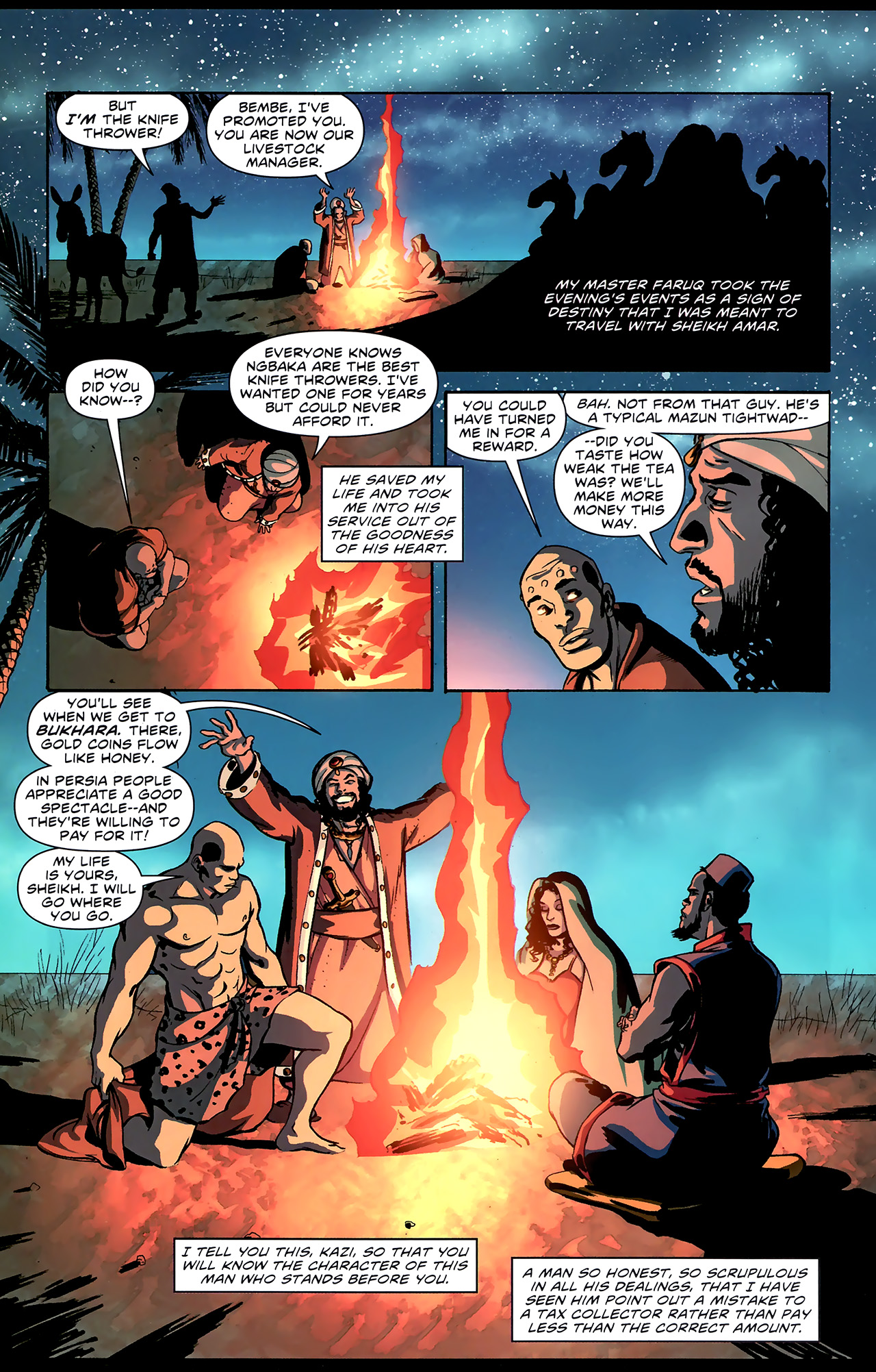Read online Prince of Persia: Before the Sandstorm comic -  Issue #2 - 24
