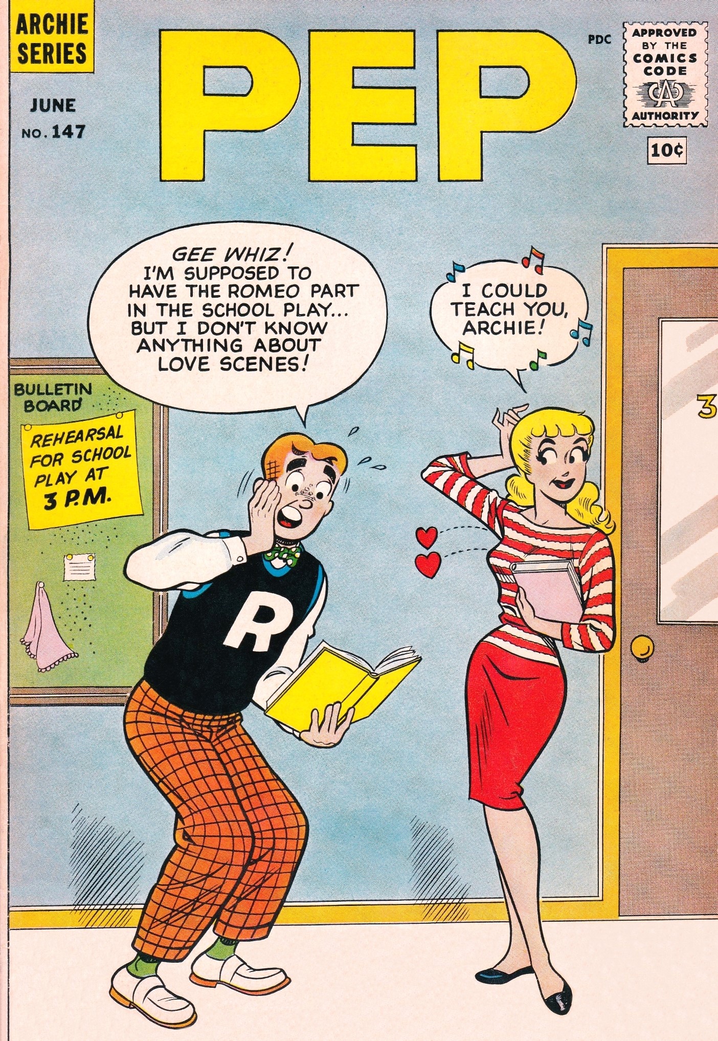 Read online Pep Comics comic -  Issue #147 - 1