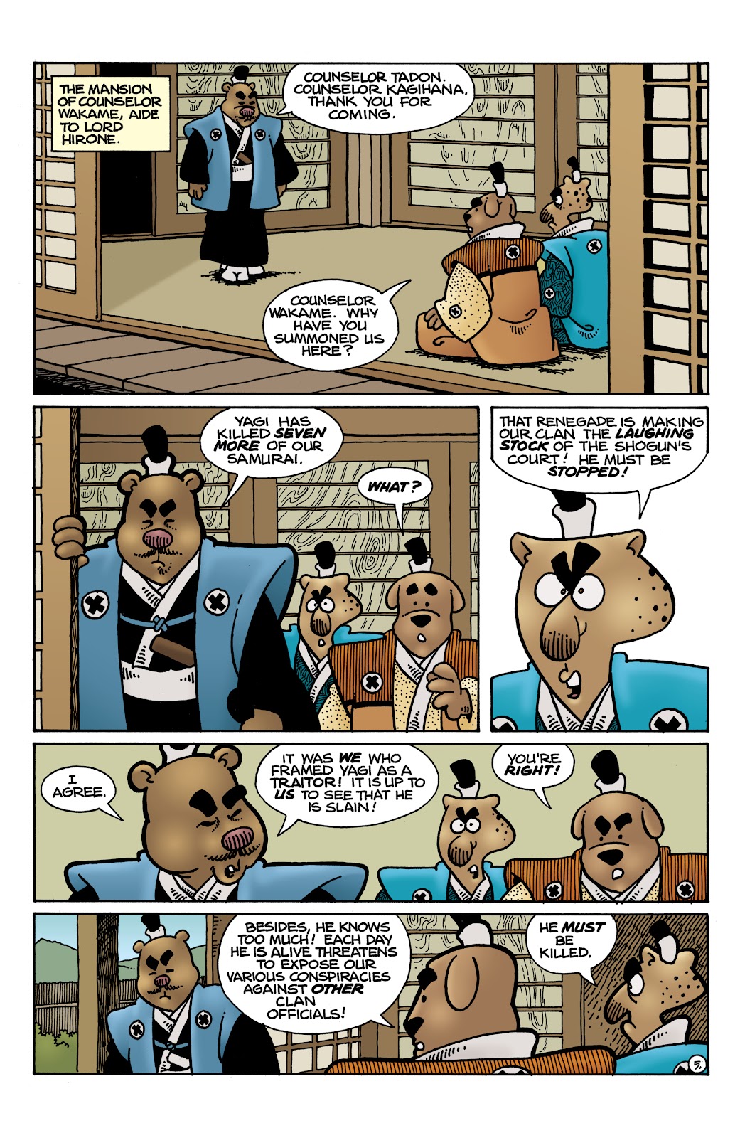 Usagi Yojimbo: Lone Goat and Kid issue 6 - Page 7