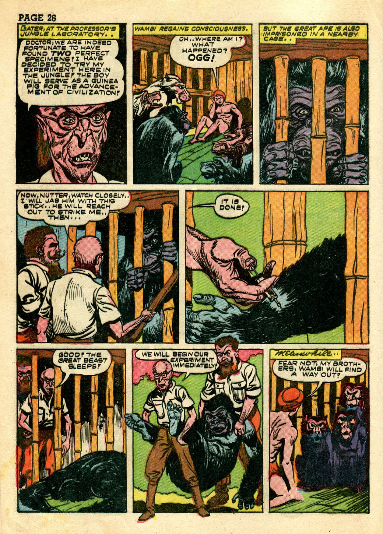 Read online Wambi Jungle Boy comic -  Issue #3 - 28