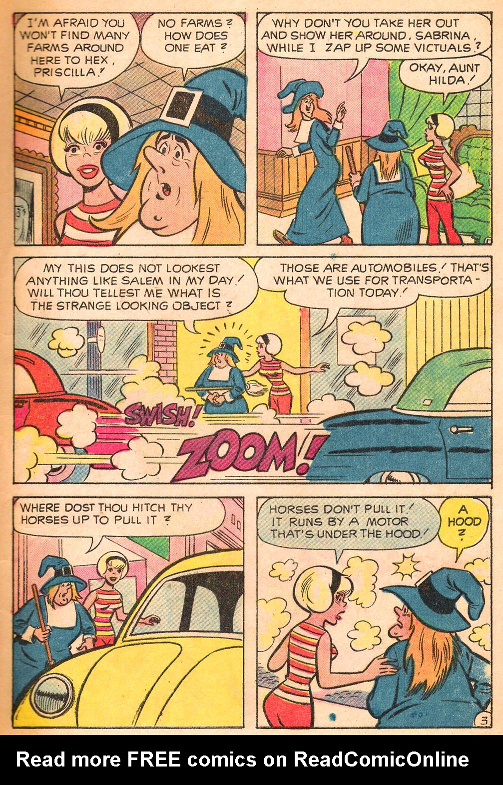 Read online Sabrina The Teenage Witch (1971) comic -  Issue #9 - 4