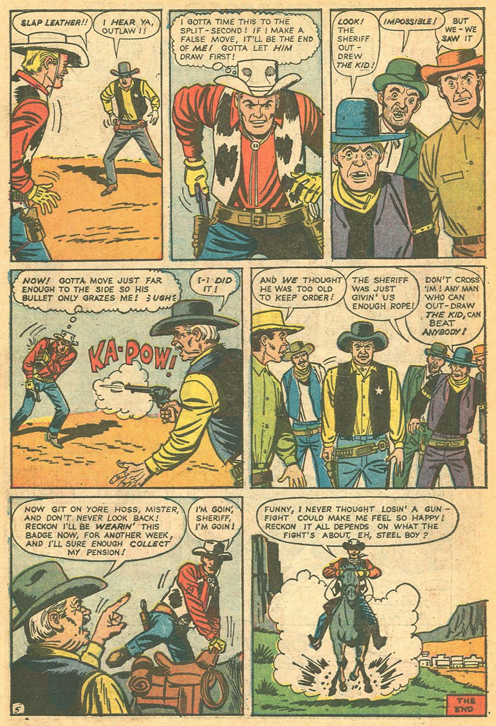 Read online Kid Colt Outlaw comic -  Issue #131 - 47