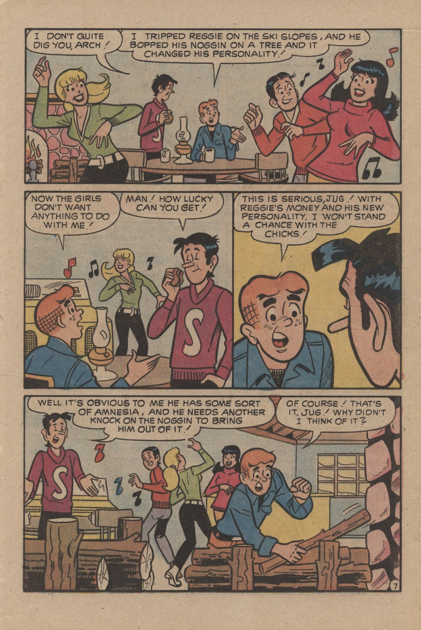 Read online Reggie and Me (1966) comic -  Issue #62 - 17