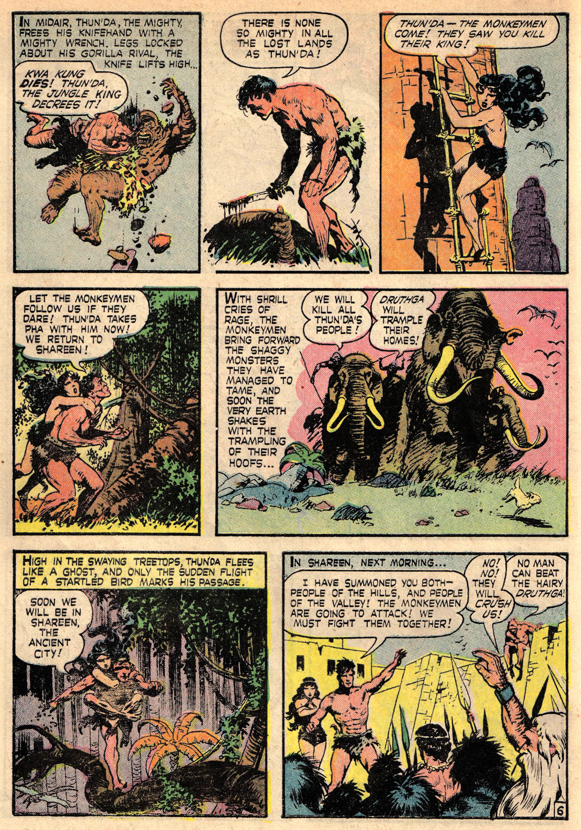 Read online Thun'da: King of the Congo comic -  Issue #1 - 18