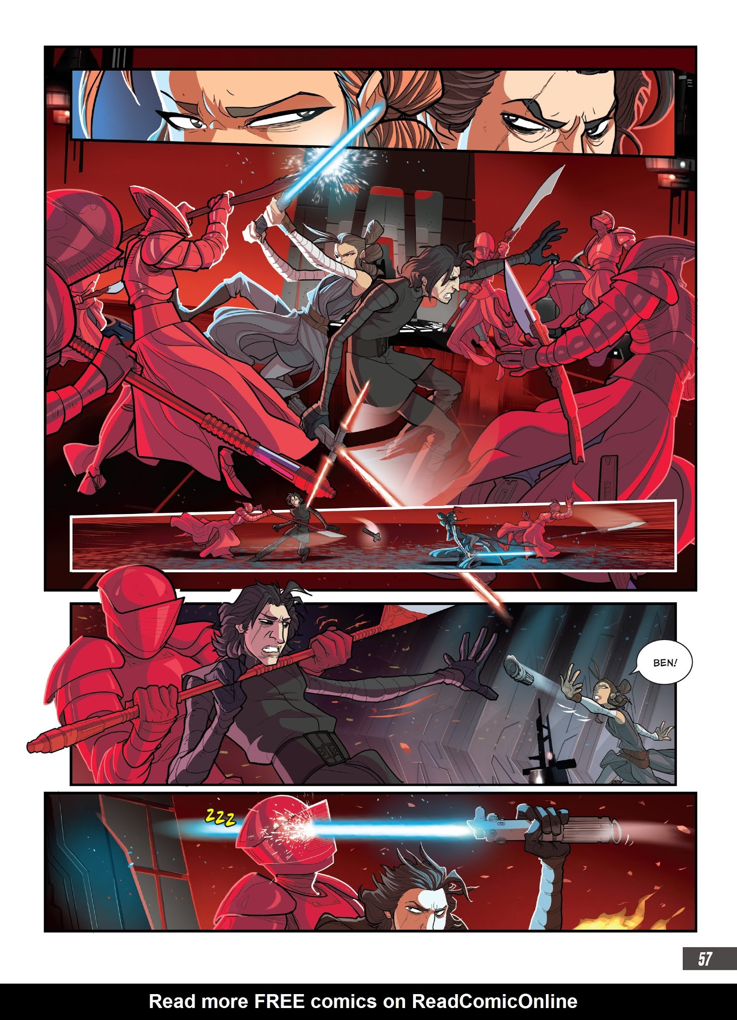 Read online Star Wars: The Last Jedi Graphic Novel Adaptation comic -  Issue # TPB - 59