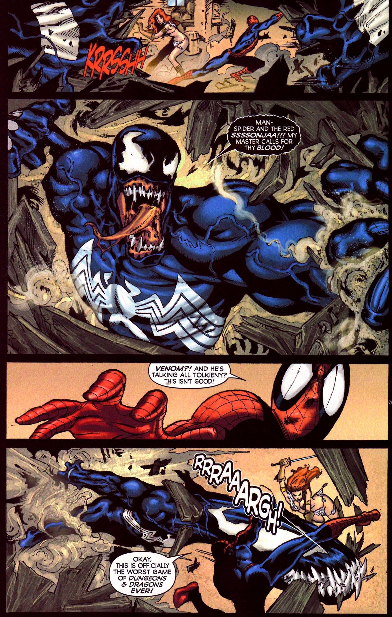 Read online Spider-Man/Red Sonja comic -  Issue #2 - 14