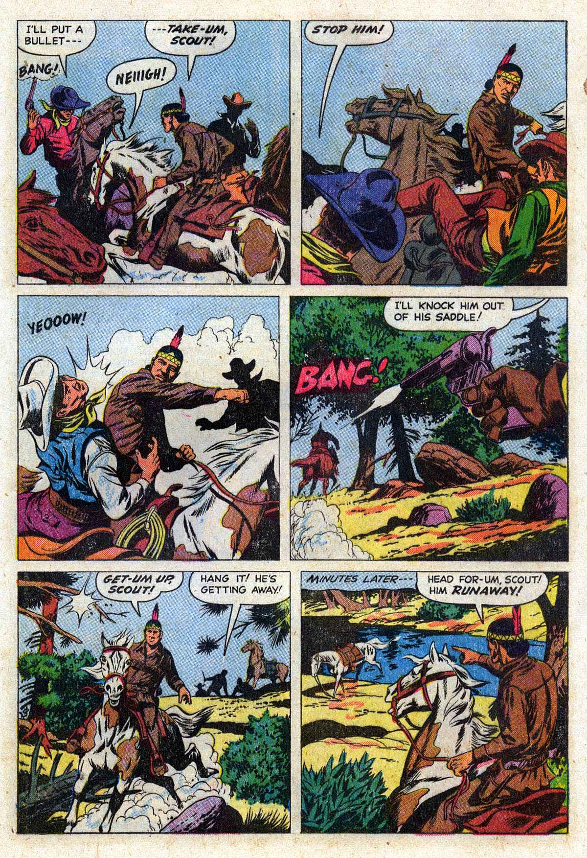 Read online Lone Ranger's Companion Tonto comic -  Issue #18 - 21