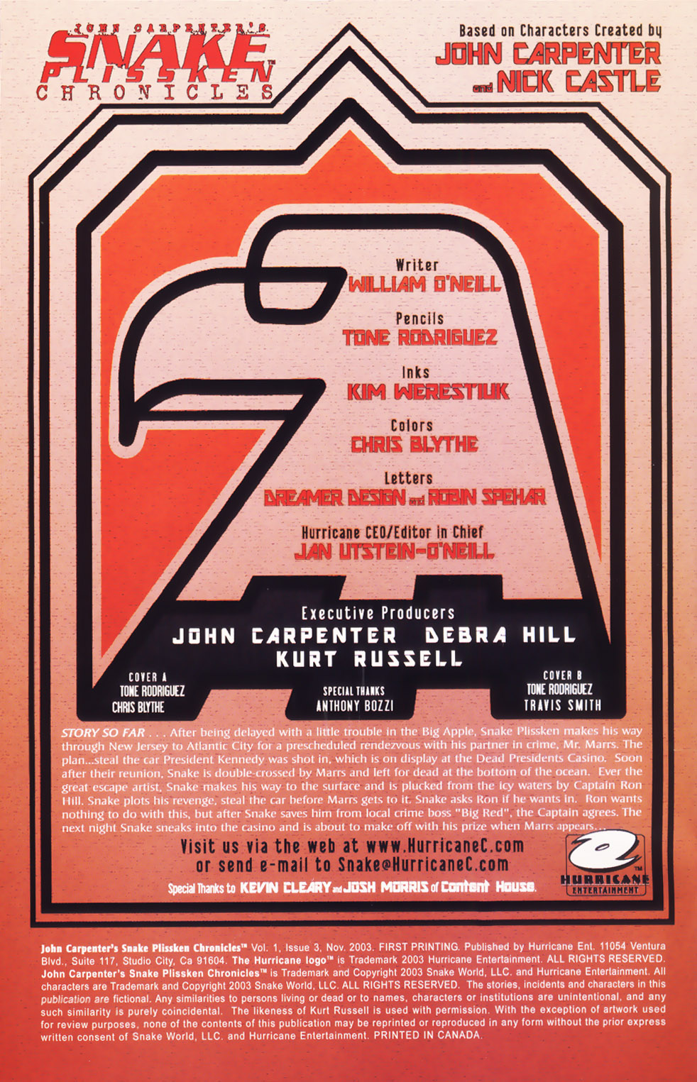 Read online John Carpenter's Snake Plissken Chronicles comic -  Issue #3 - 2
