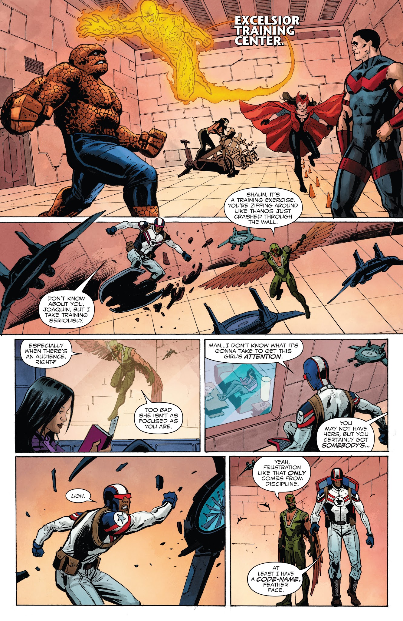 Read online Falcon (2017) comic -  Issue #6 - 19