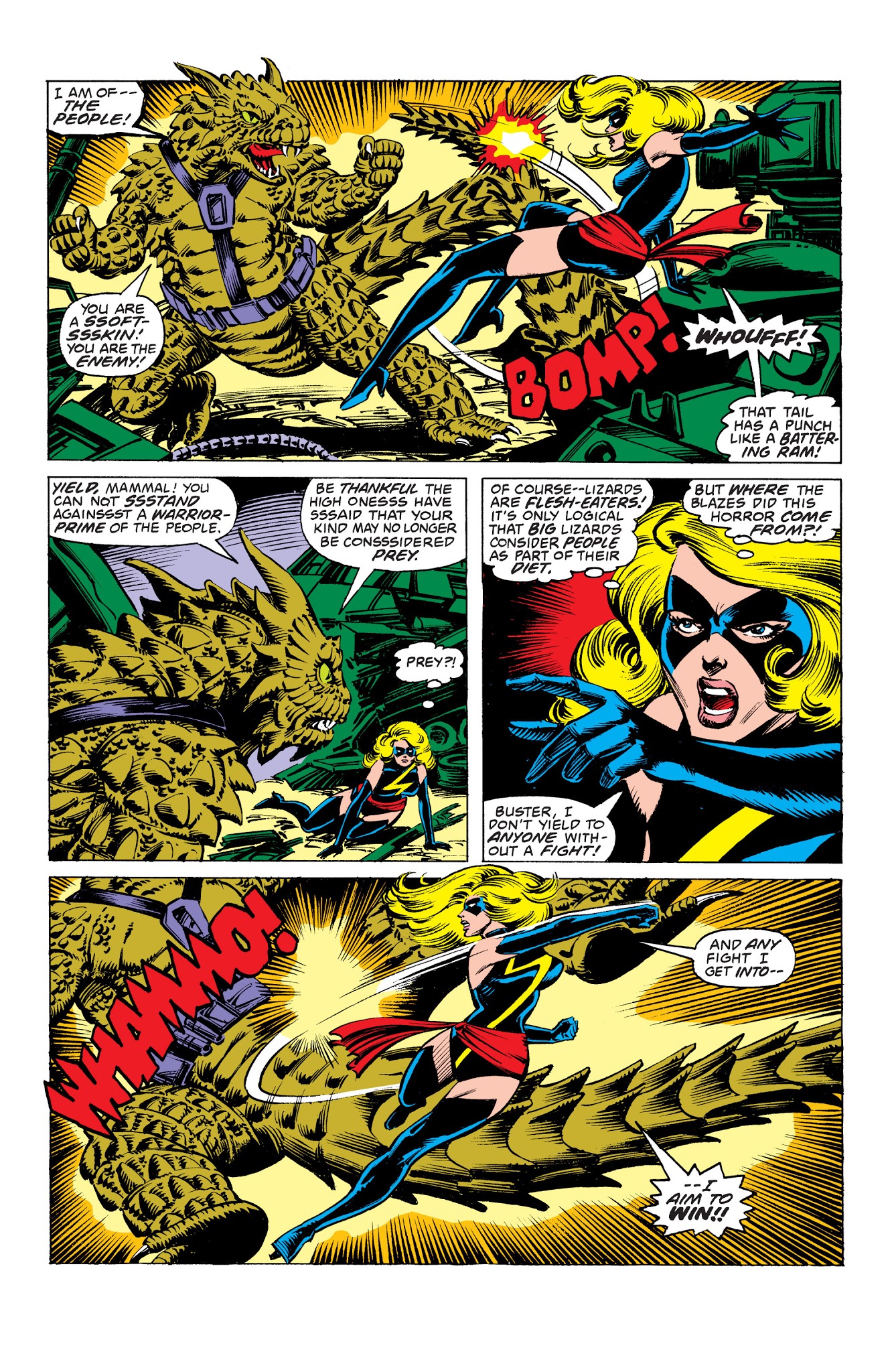 Read online Marvel Masterworks: Ms. Marvel comic -  Issue # TPB 2 - 106