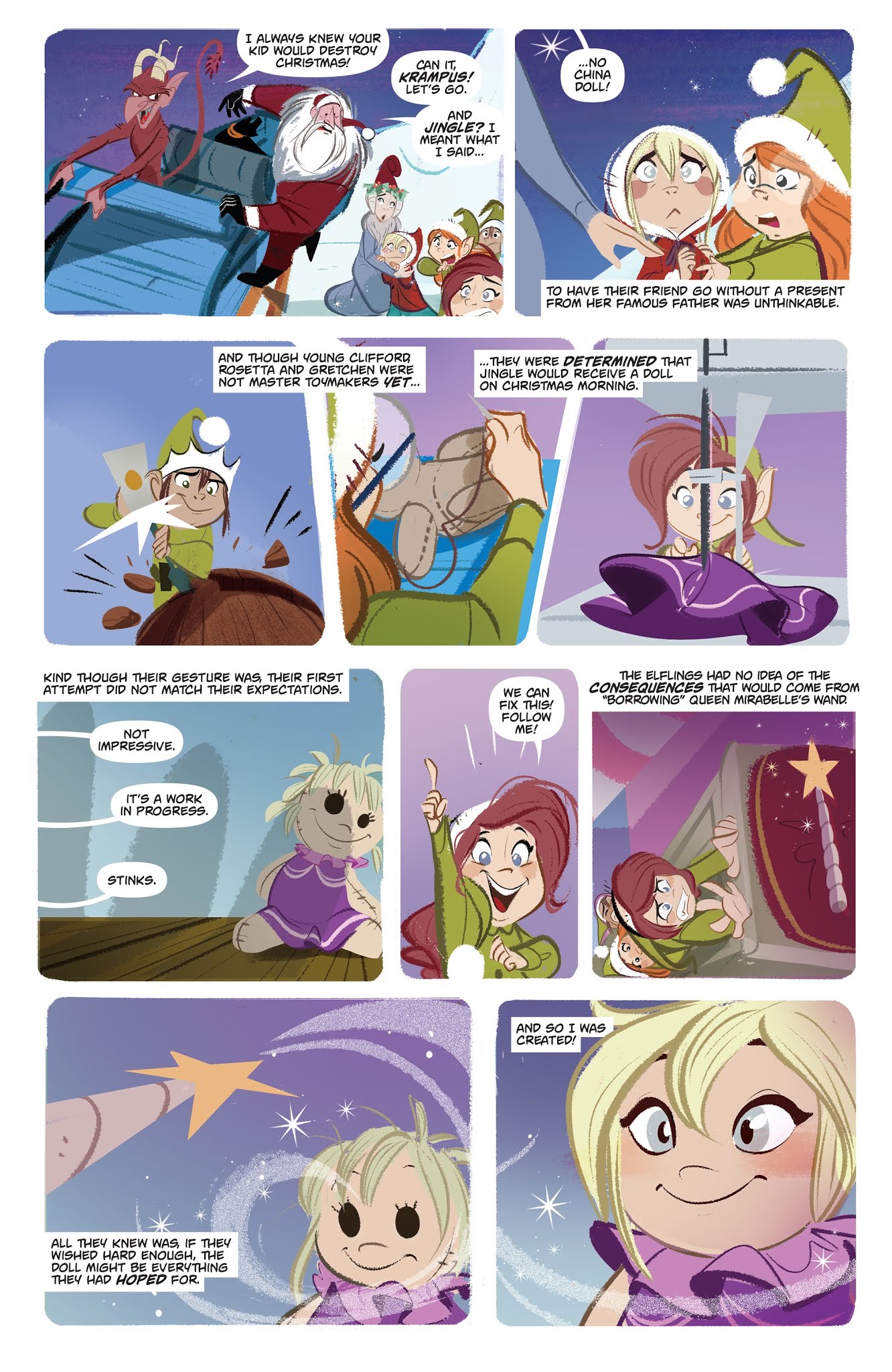 Read online Jingle Belle: The Homemades' Tale comic -  Issue # Full - 18