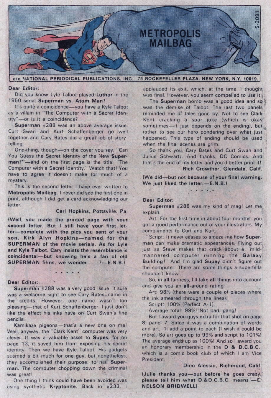 Read online Superman (1939) comic -  Issue #292 - 15