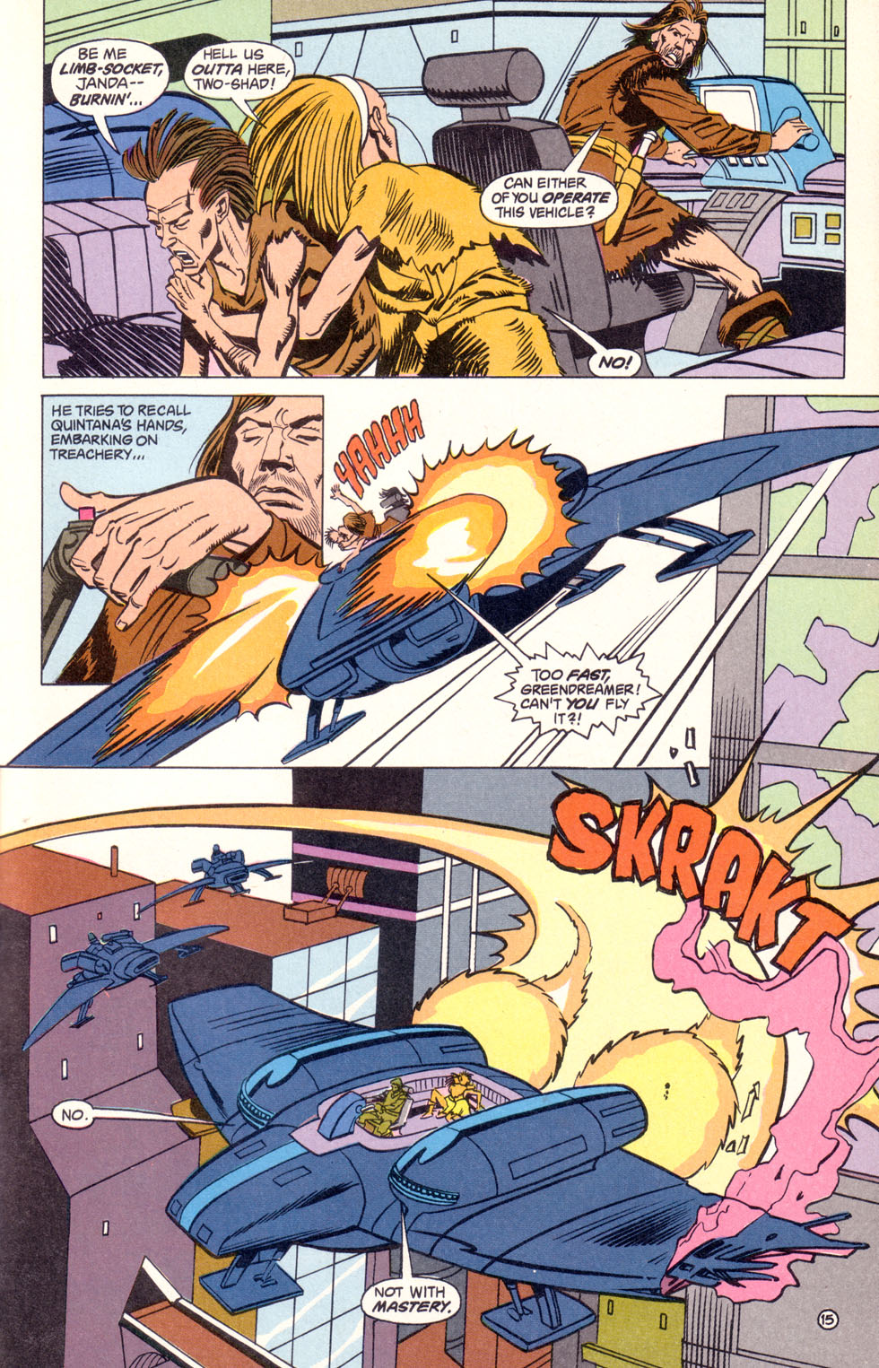 Read online Electric Warrior comic -  Issue #8 - 17