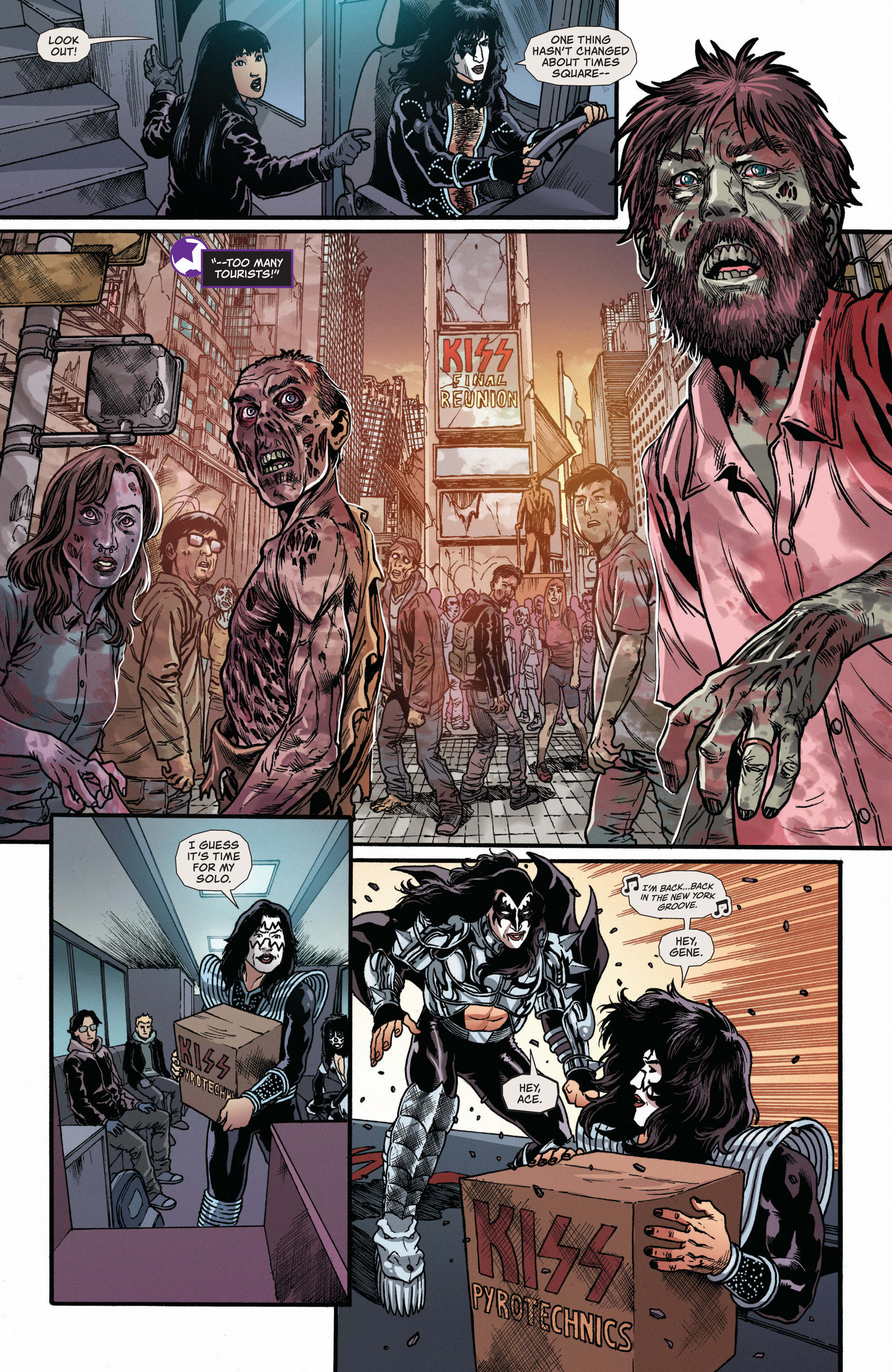 Read online Kiss: Zombies comic -  Issue #2 - 19