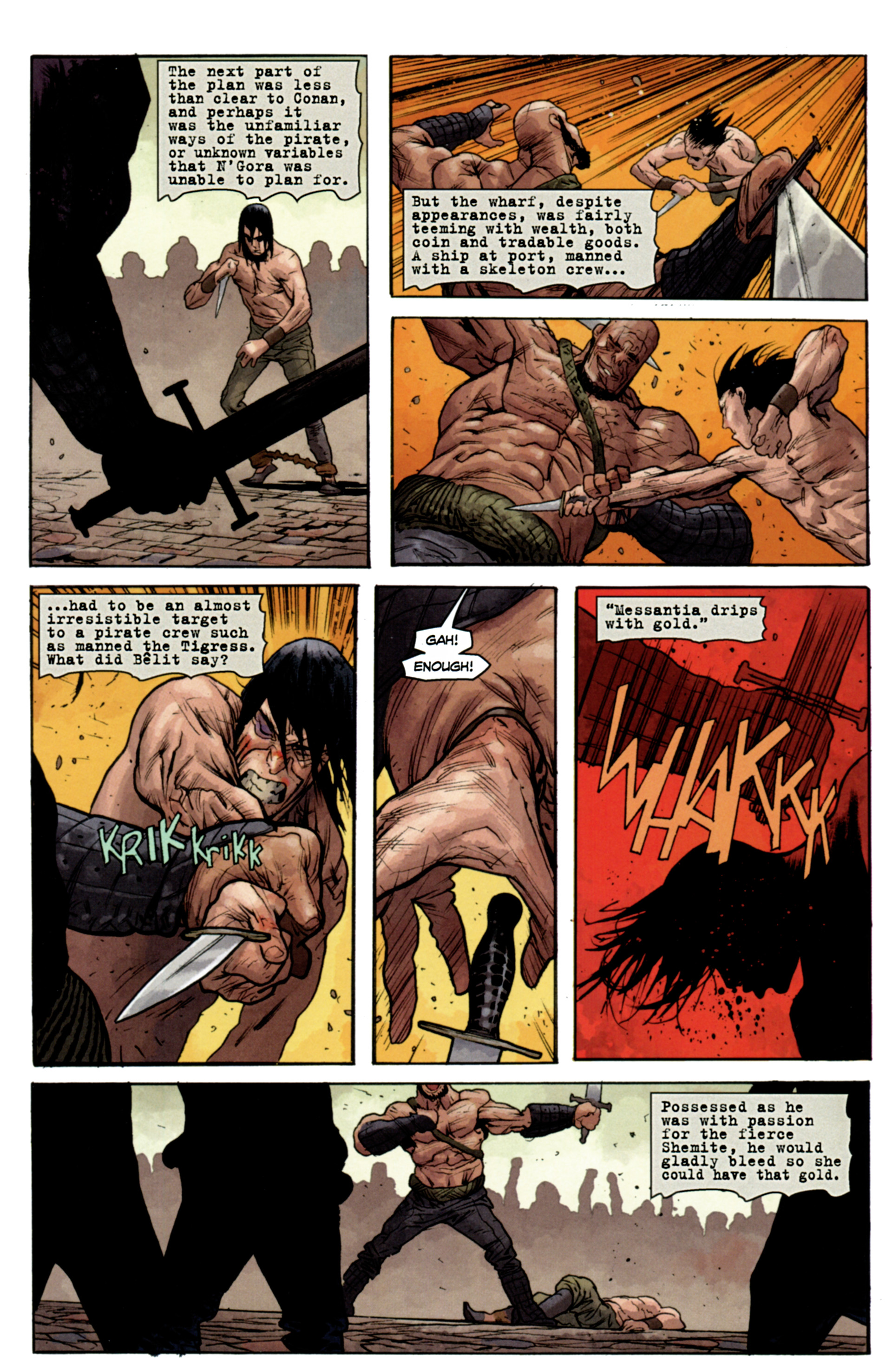Read online Conan the Barbarian (2012) comic -  Issue #5 - 16