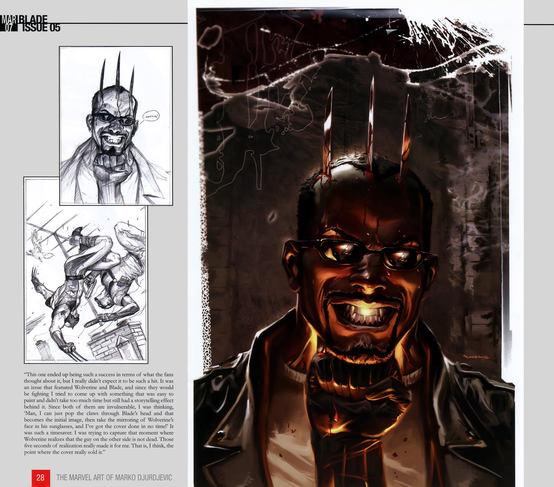 Read online The Marvel Art of Marko Djurdjevic comic -  Issue # TPB (Part 1) - 31