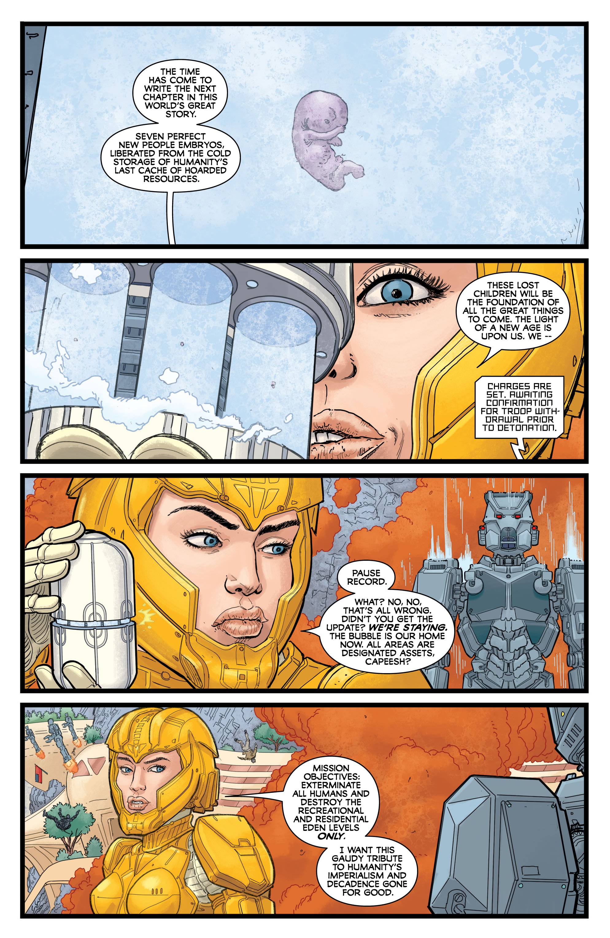 Read online Post Americana comic -  Issue #7 - 3