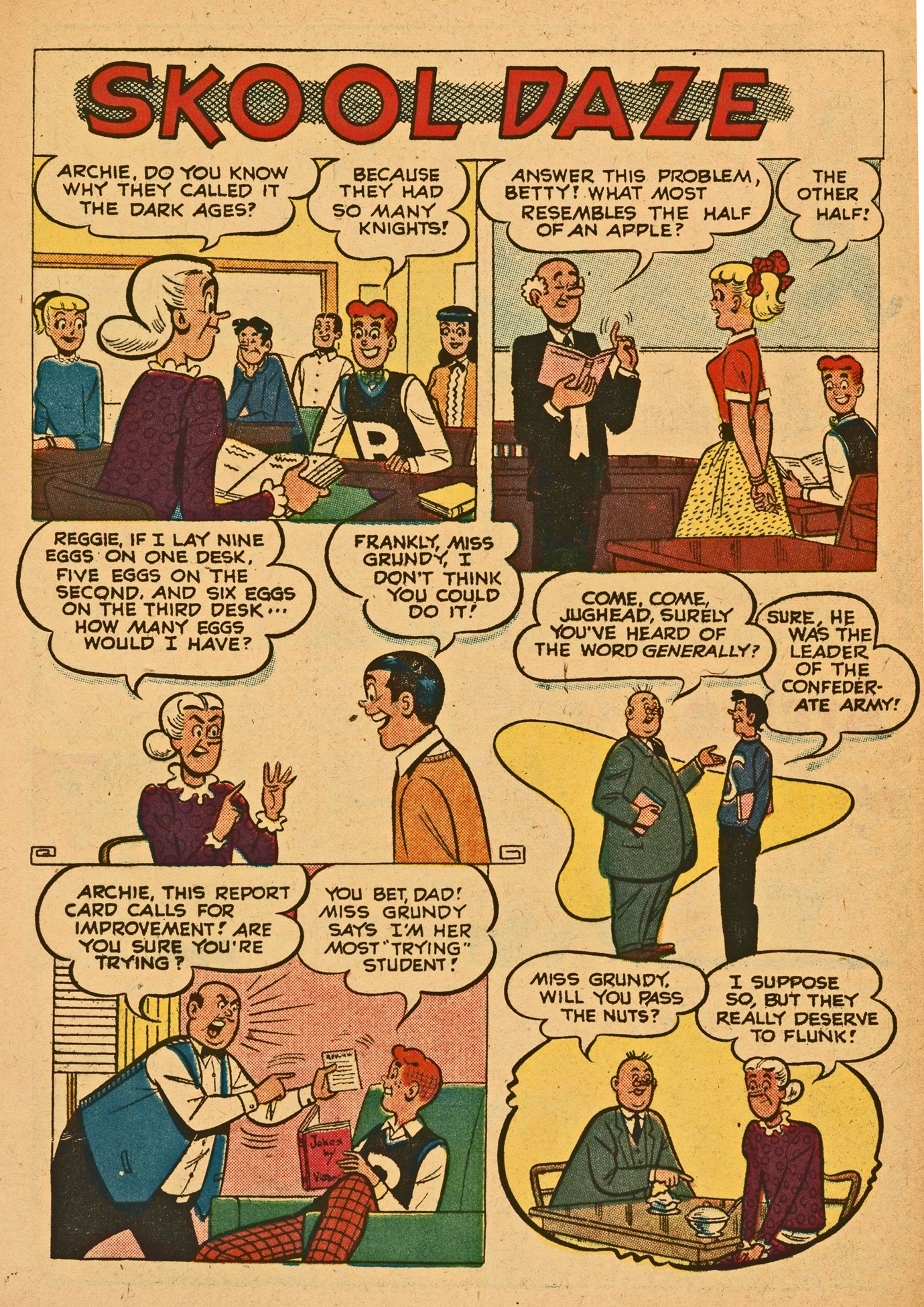 Read online Archie's Joke Book Magazine comic -  Issue #42 - 36