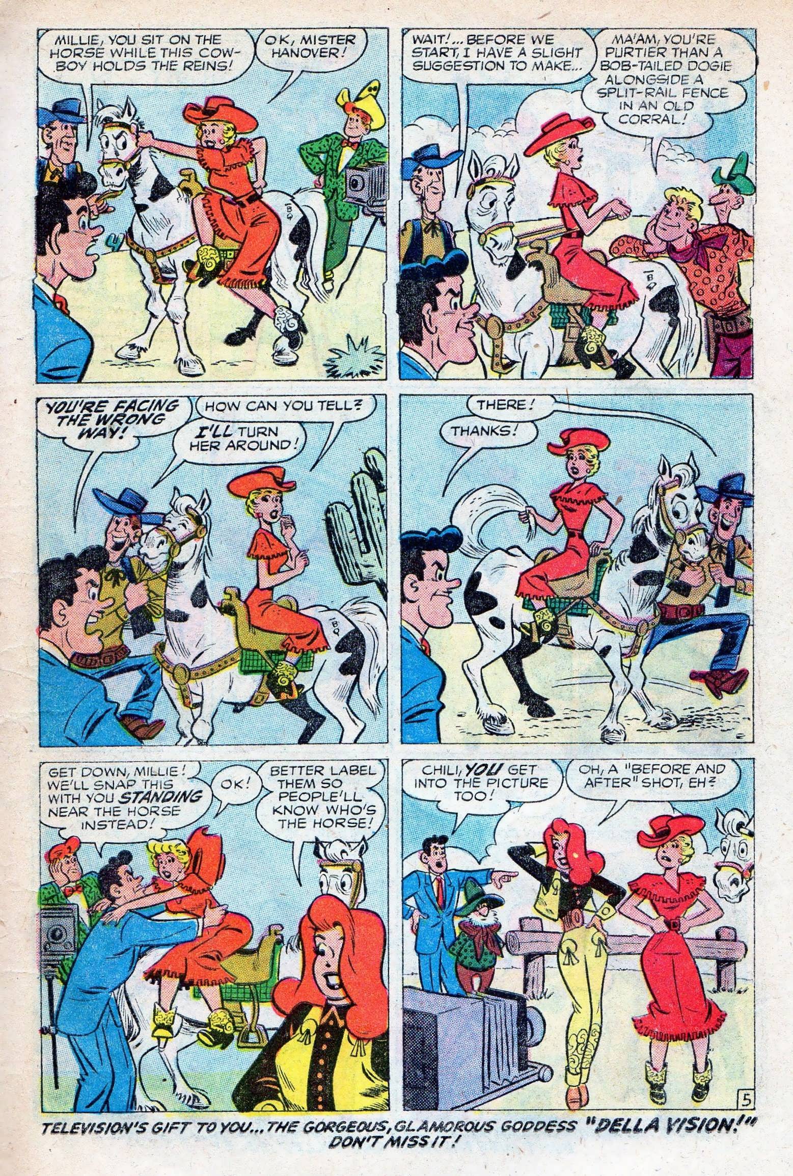 Read online Millie the Model comic -  Issue #61 - 7