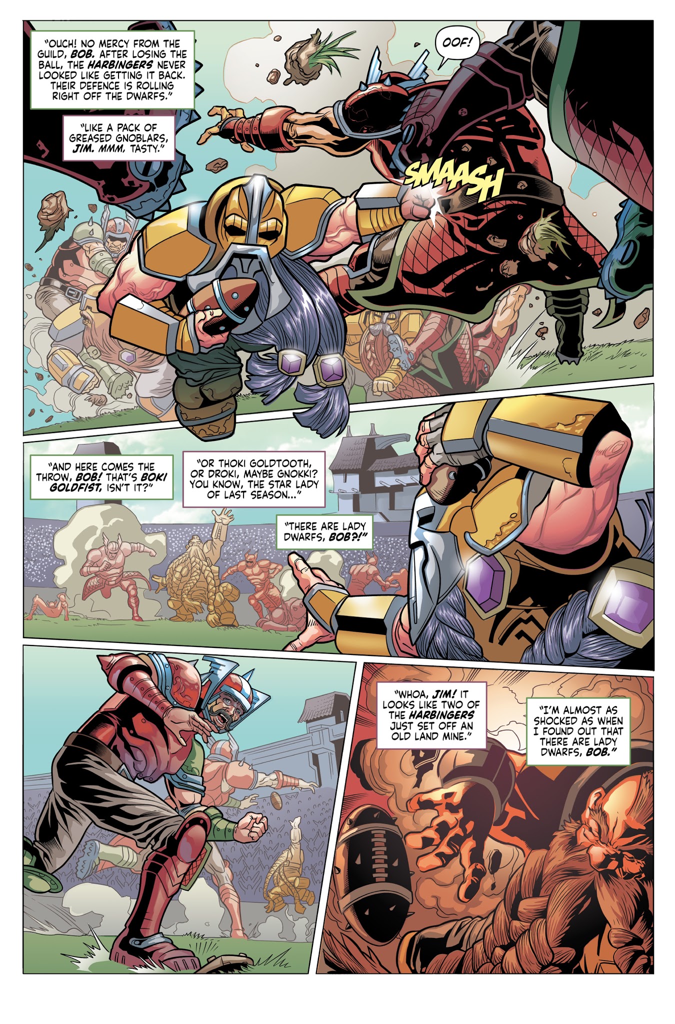 Read online Blood Bowl: More Guts, More Glory! comic -  Issue #3 - 12