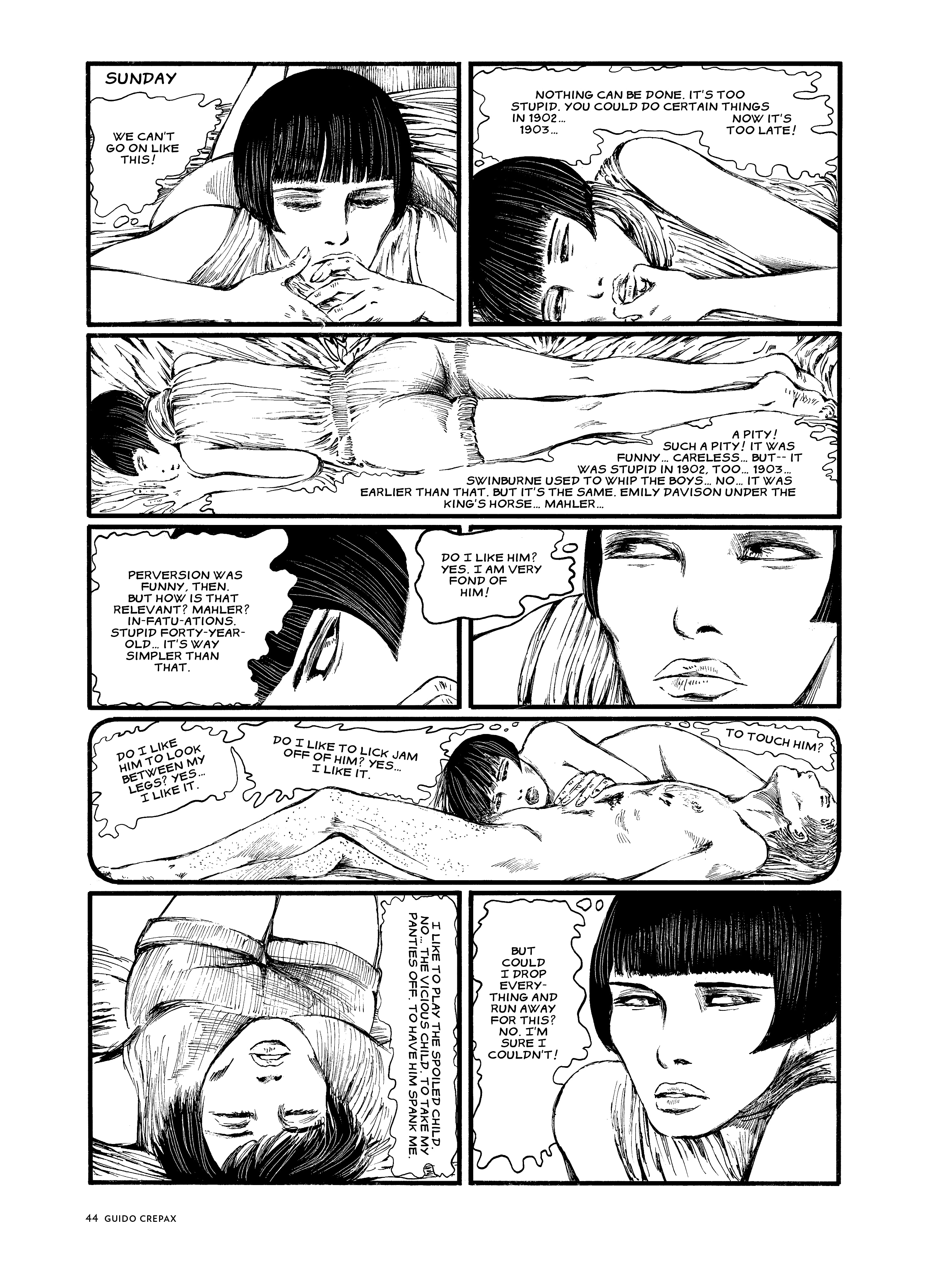 Read online The Complete Crepax comic -  Issue # TPB 6 (Part 1) - 56