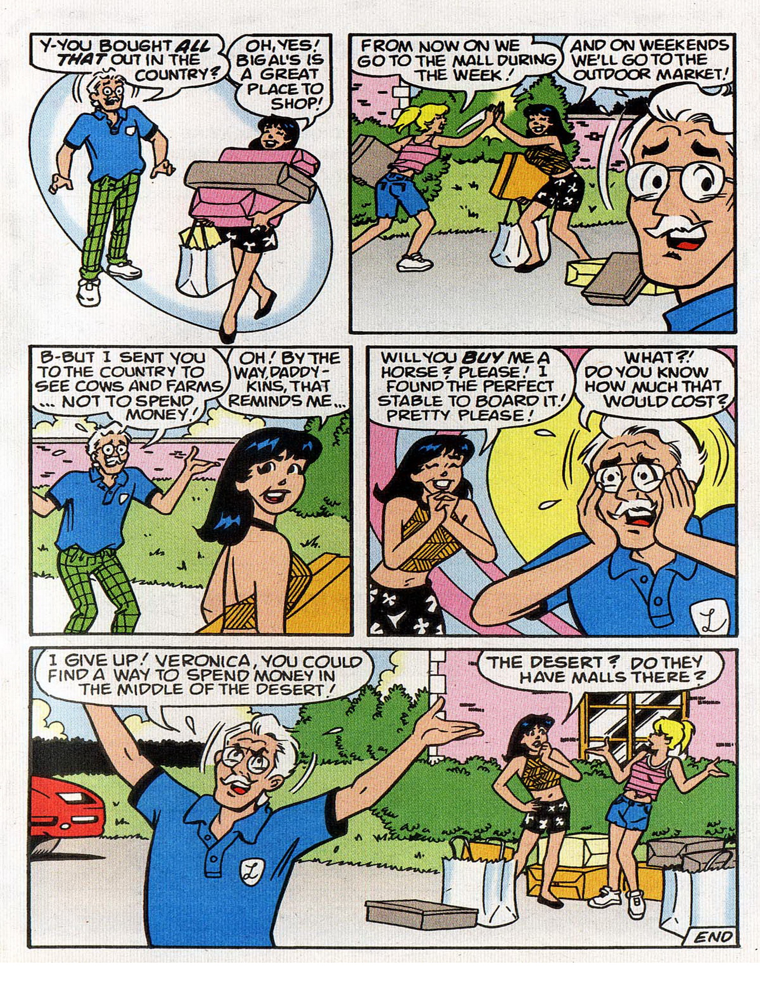 Read online Betty and Veronica Digest Magazine comic -  Issue #106 - 97