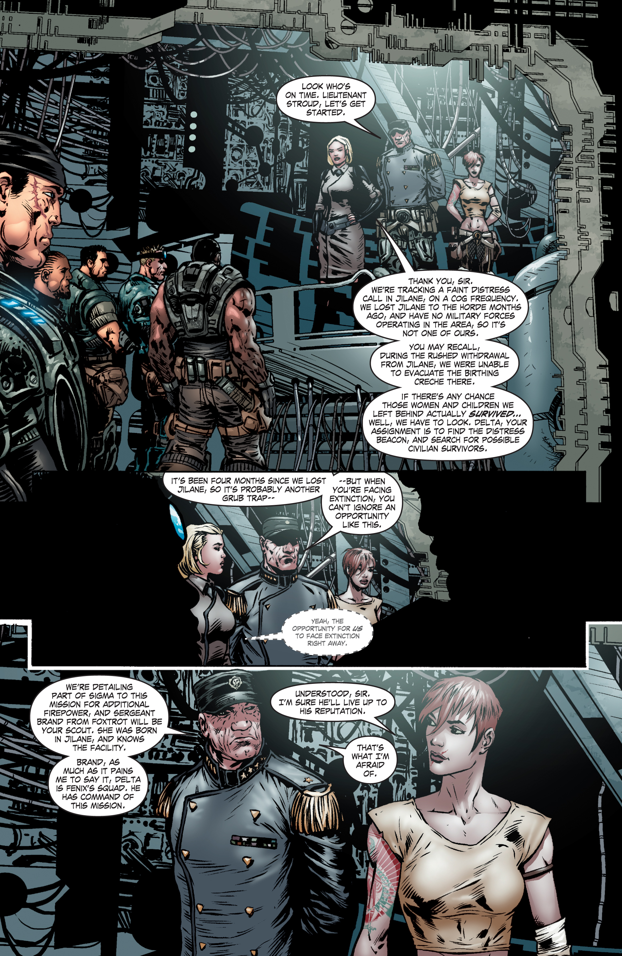 Read online Gears Of War comic -  Issue #9 - 12