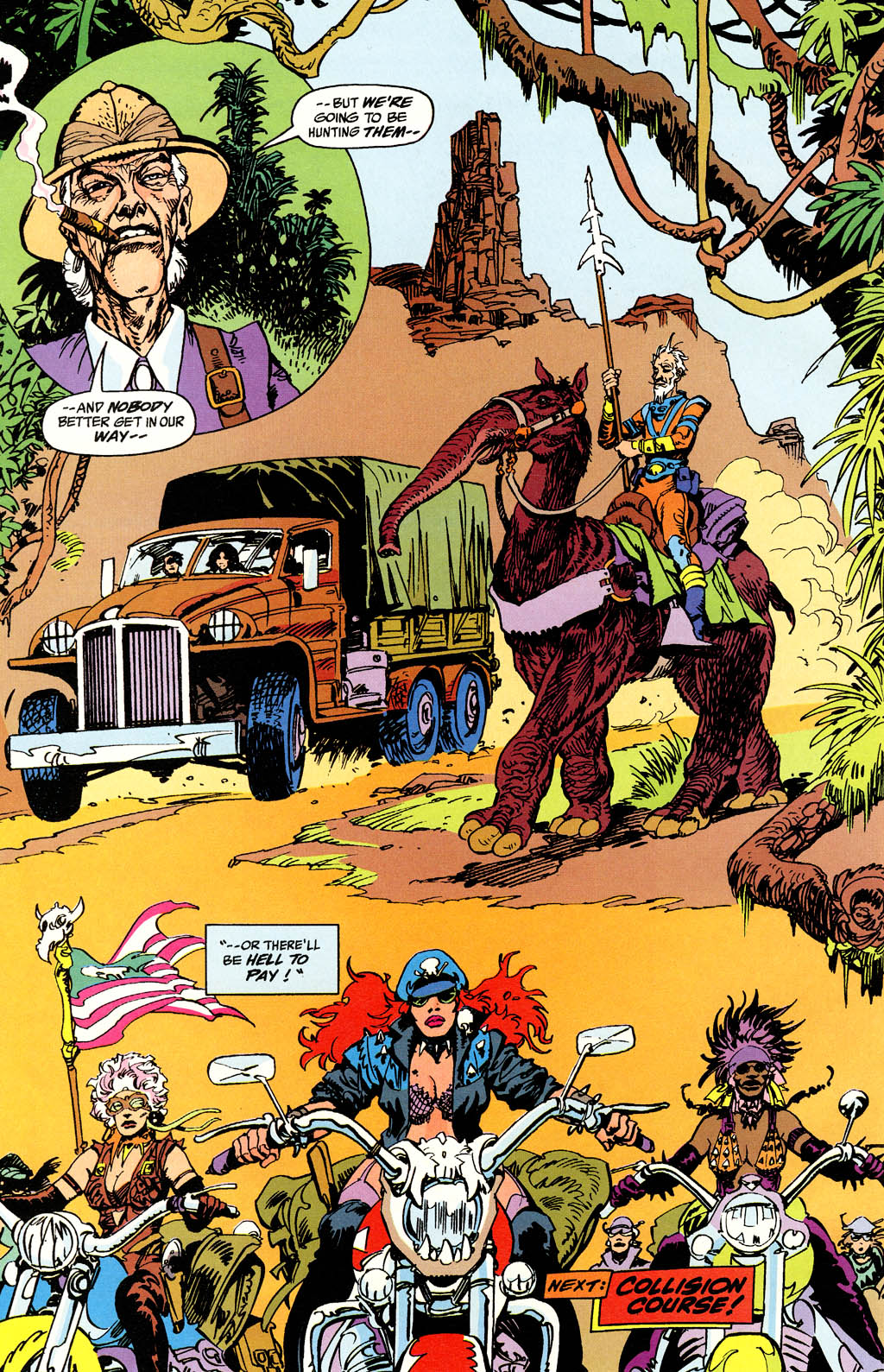 Read online Cadillacs and Dinosaurs comic -  Issue #7 - 22