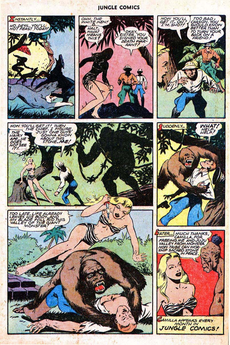 Read online Jungle Comics comic -  Issue #70 - 17
