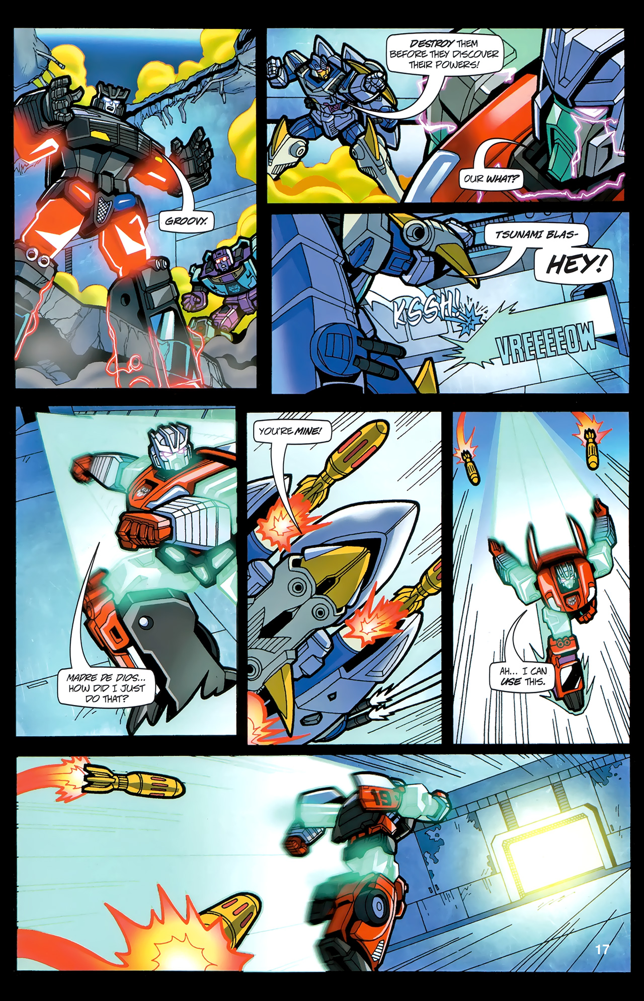 Read online Transformers: Timelines comic -  Issue #5 - 19