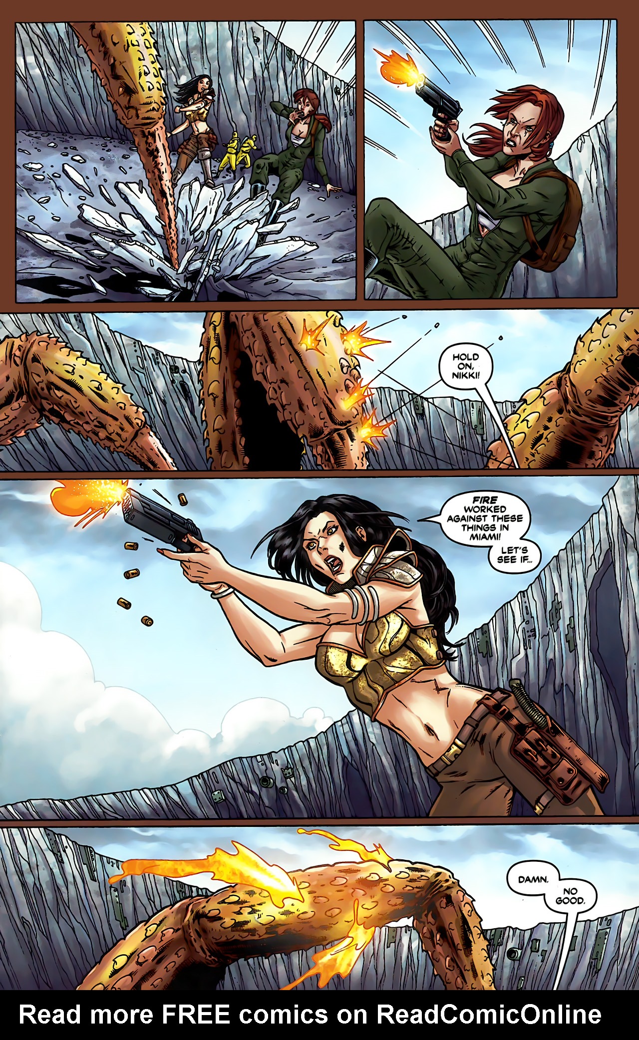 Read online War Goddess comic -  Issue #5 - 16