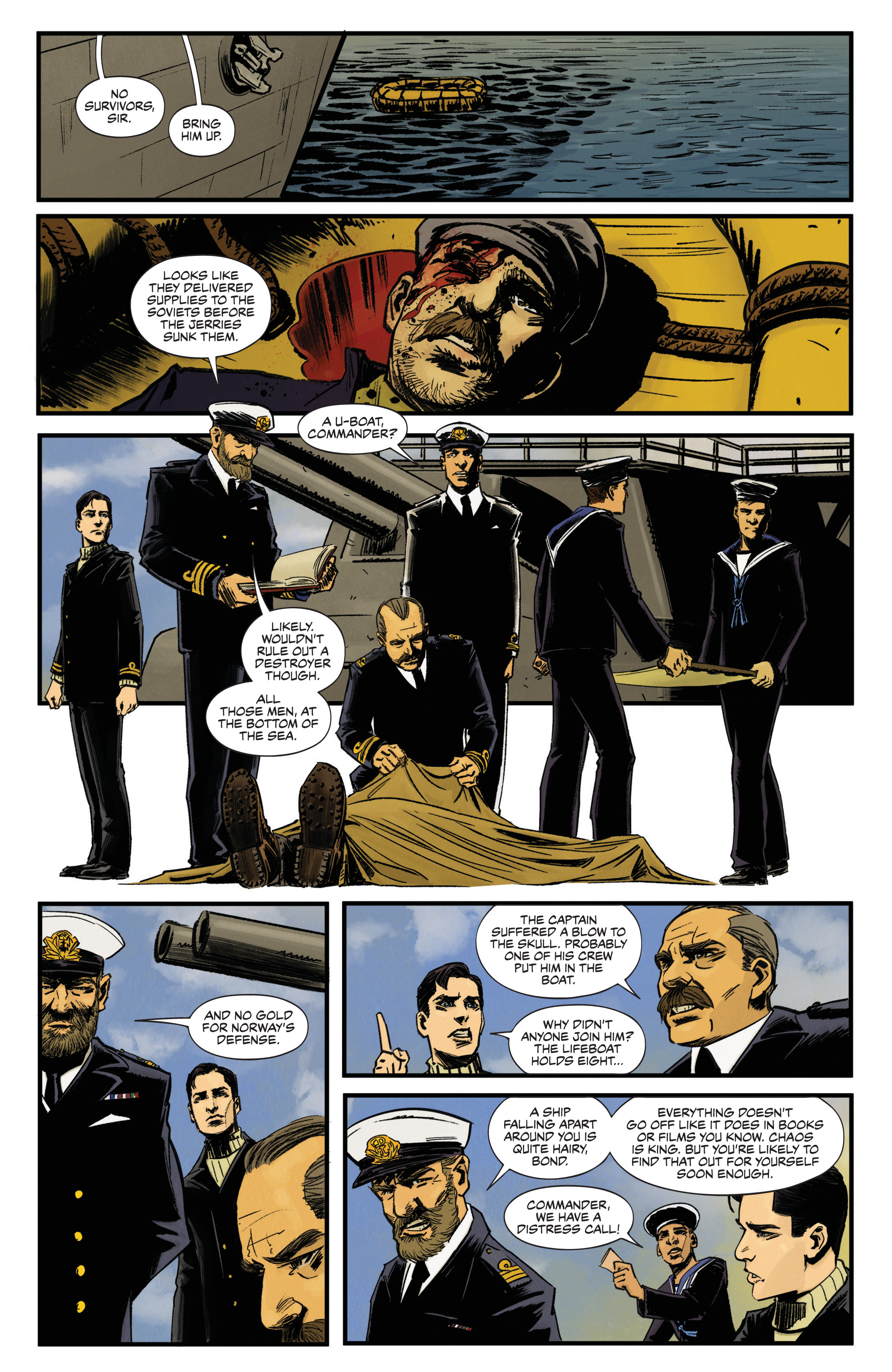 Read online James Bond Origin comic -  Issue #7 - 12