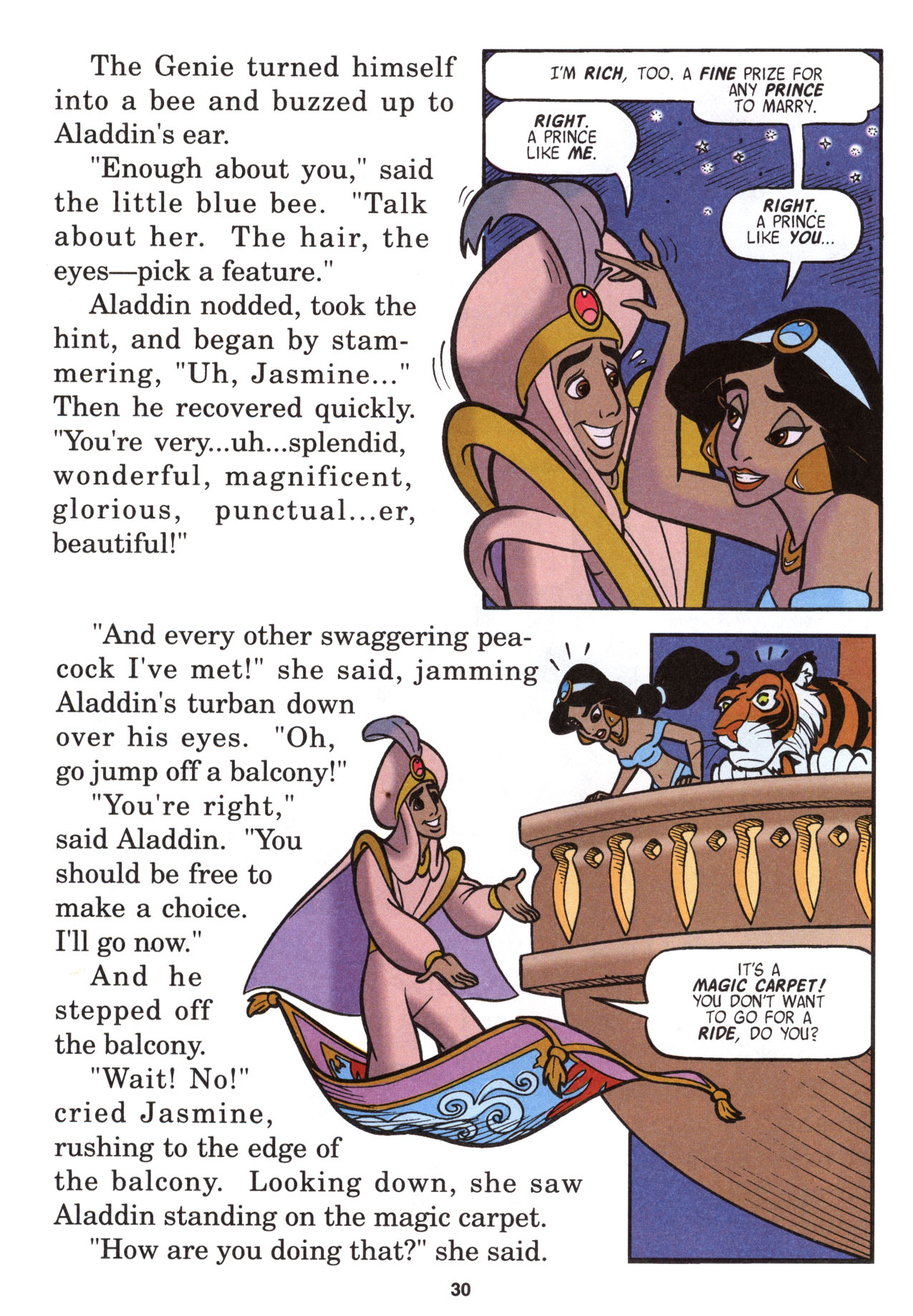 Read online Disney's Junior Graphic Novel Aladdin comic -  Issue # Full - 32