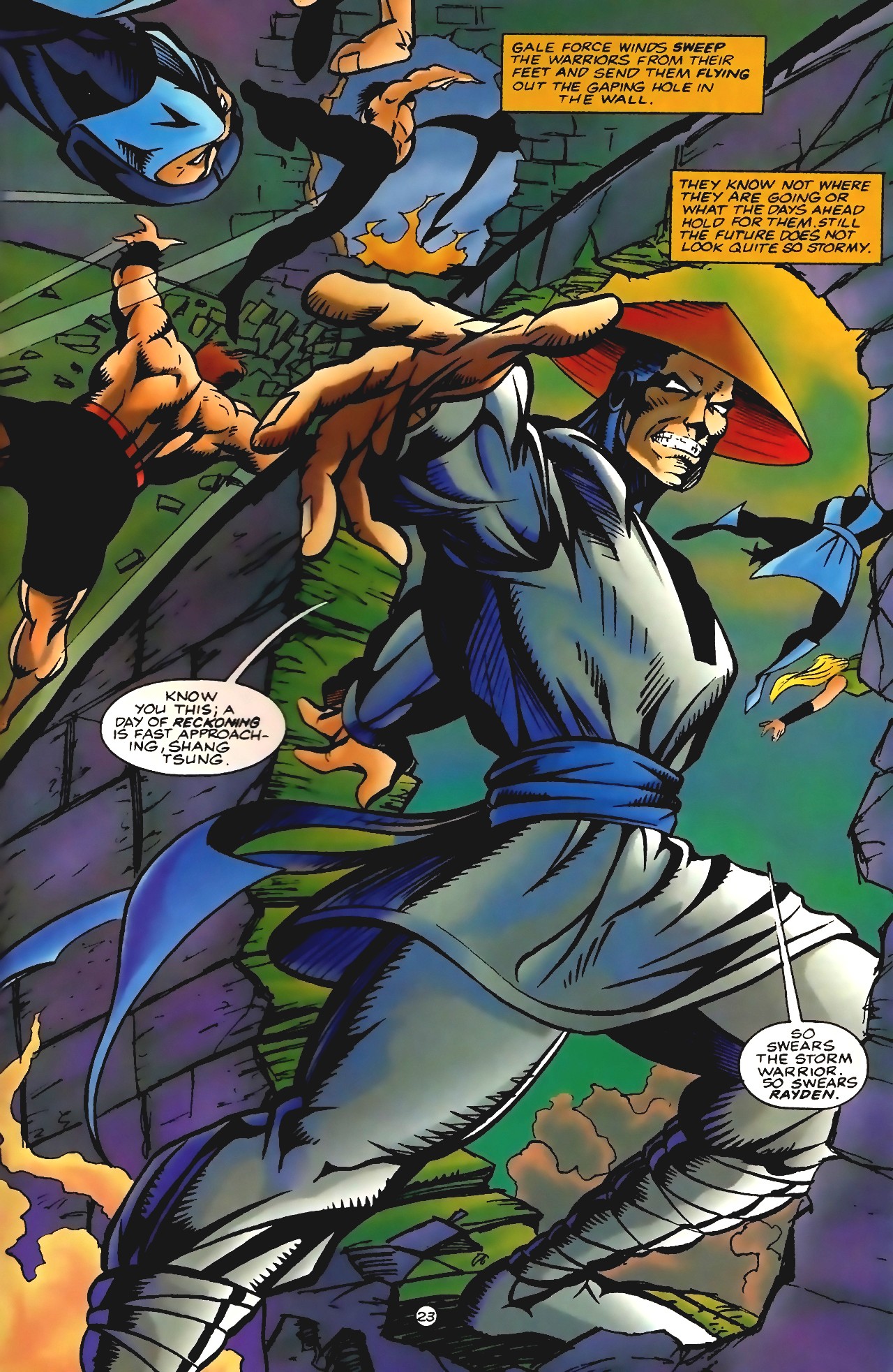 Read online Mortal Kombat (1994) comic -  Issue #3 - 24