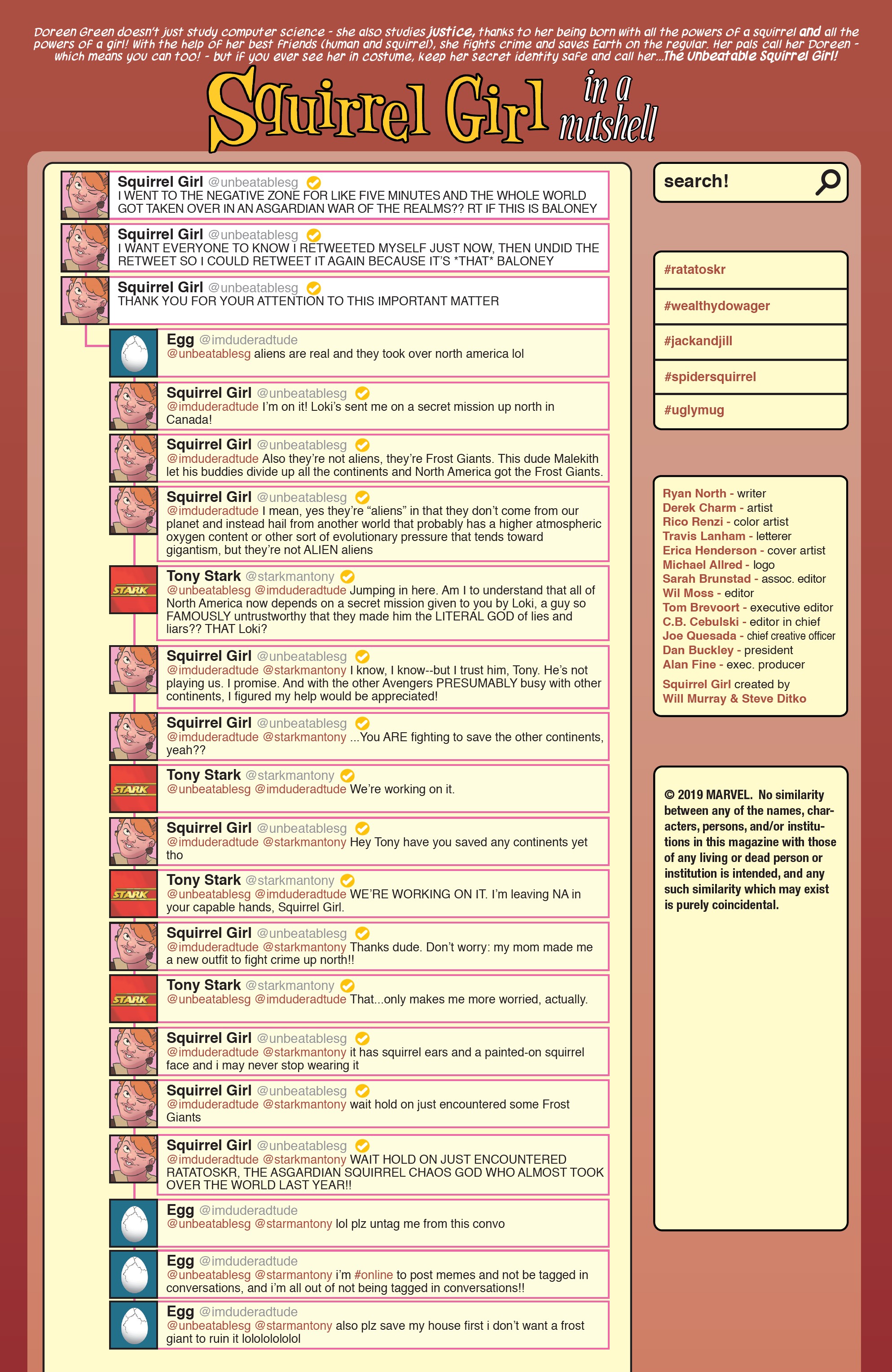Read online The Unbeatable Squirrel Girl II comic -  Issue #44 - 2