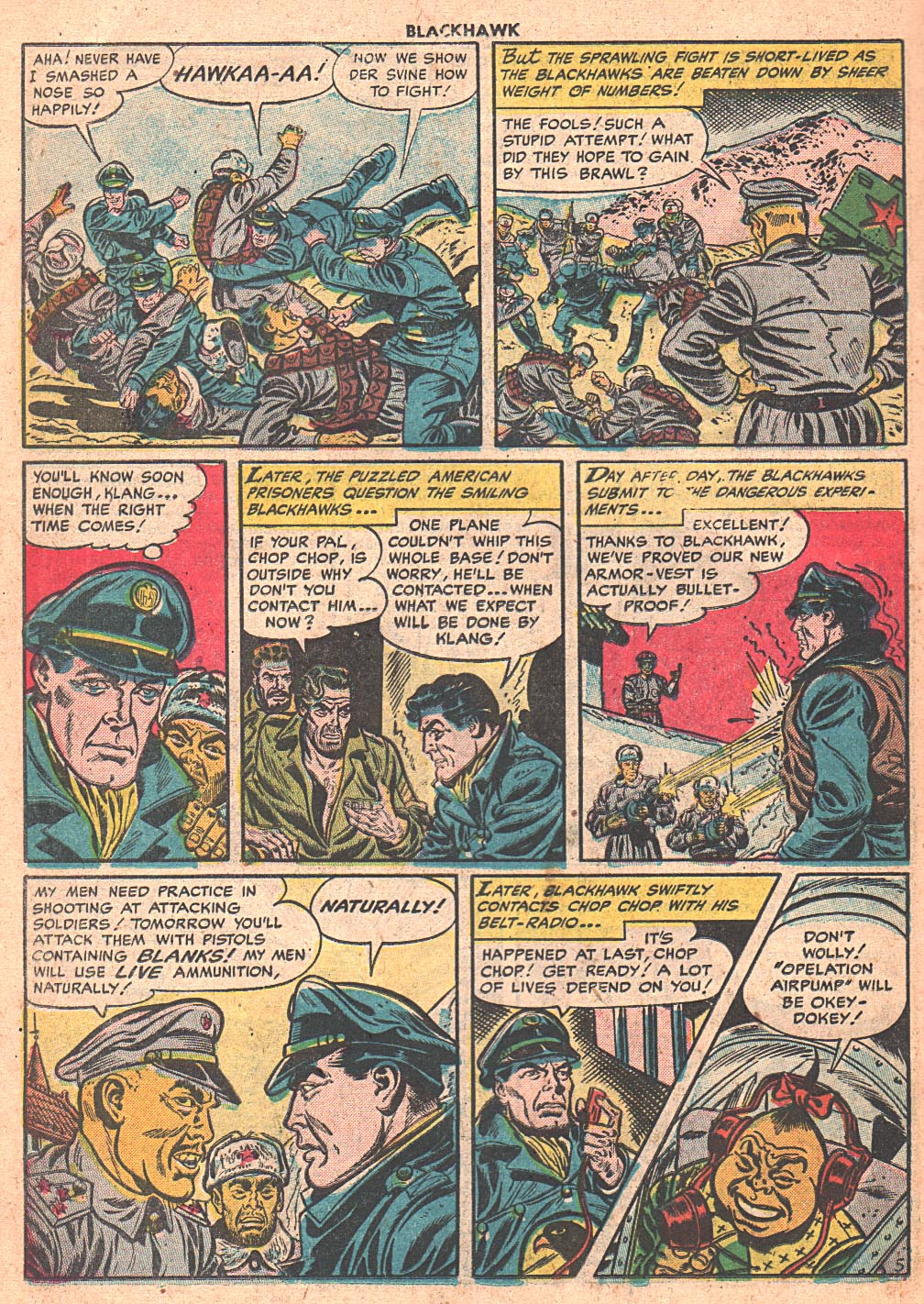 Read online Blackhawk (1957) comic -  Issue #78 - 22
