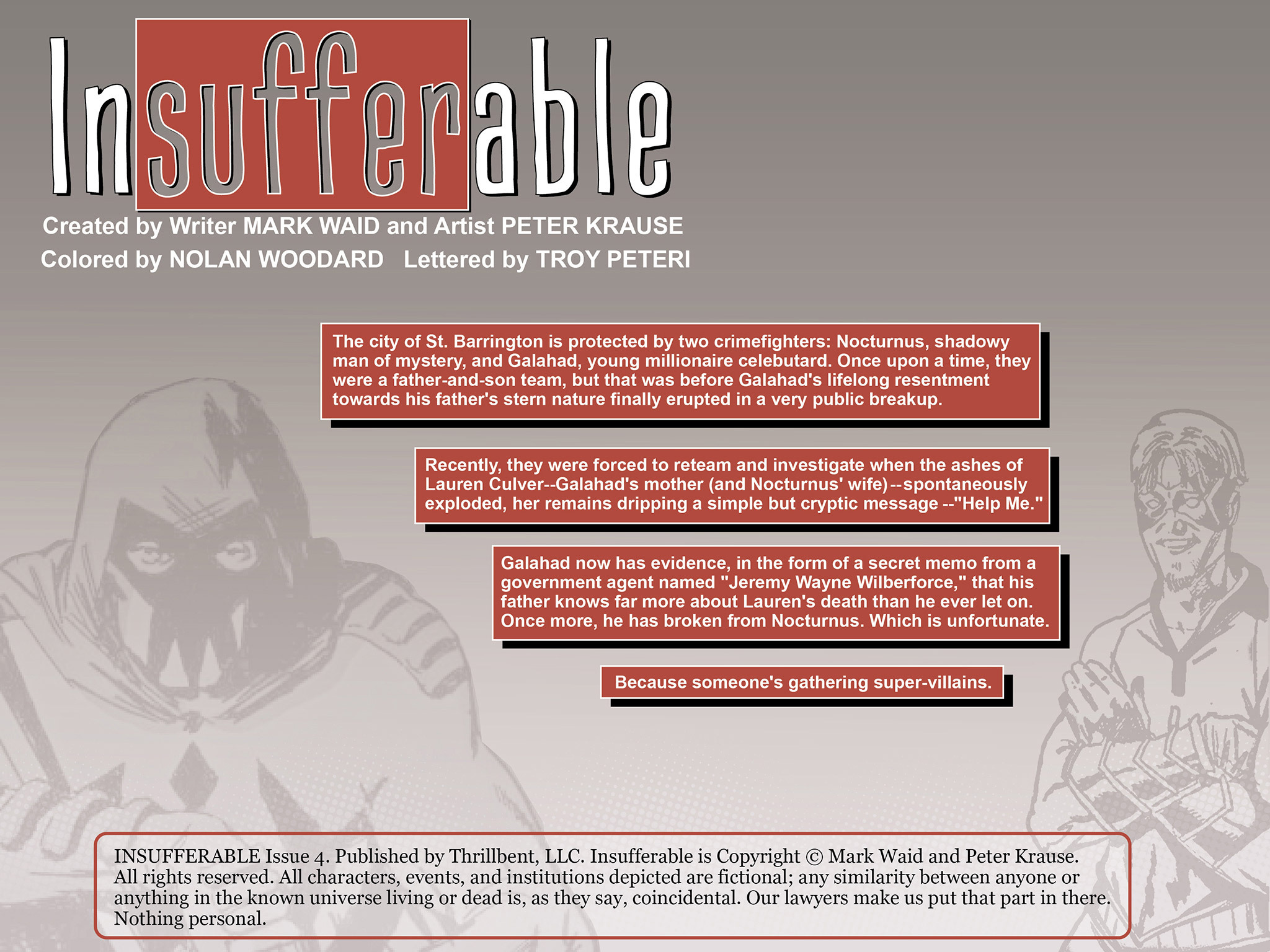 Read online Insufferable (2012) comic -  Issue #4 - 2