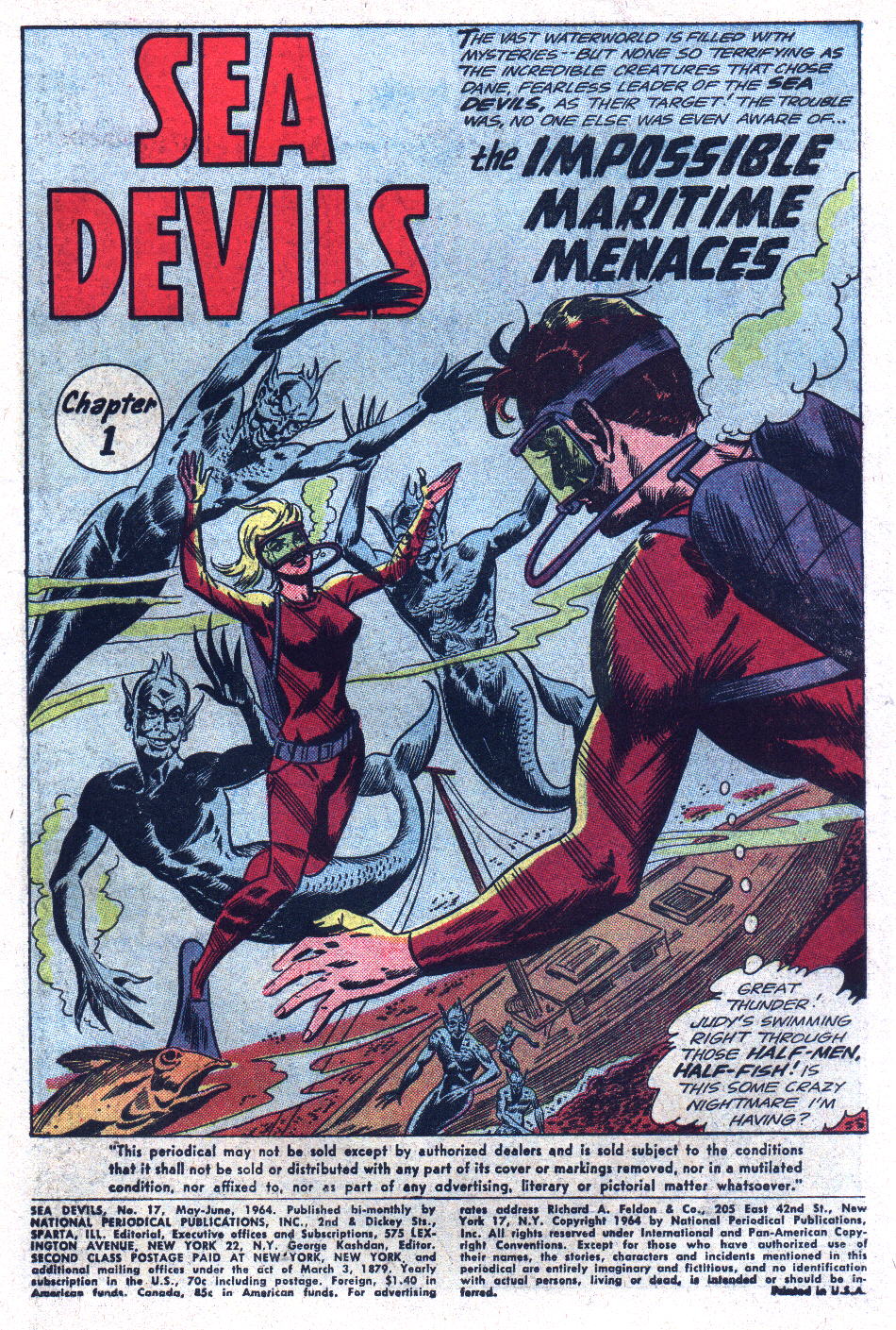 Read online Sea Devils comic -  Issue #17 - 3